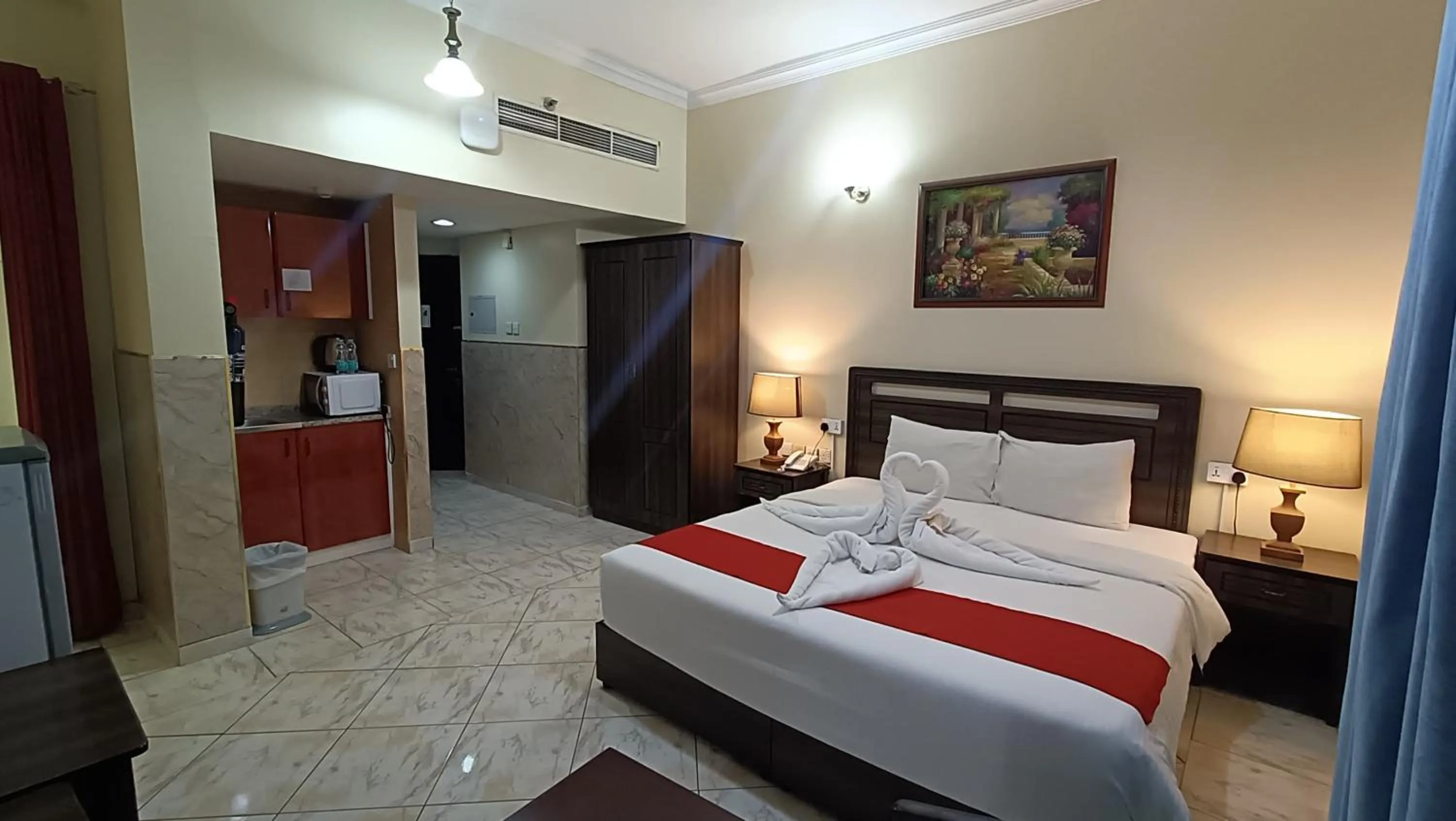 Bedroom, Bed in Ruwi Beach Hotel Apartments - MAHA HOSPITALITY GROUP
