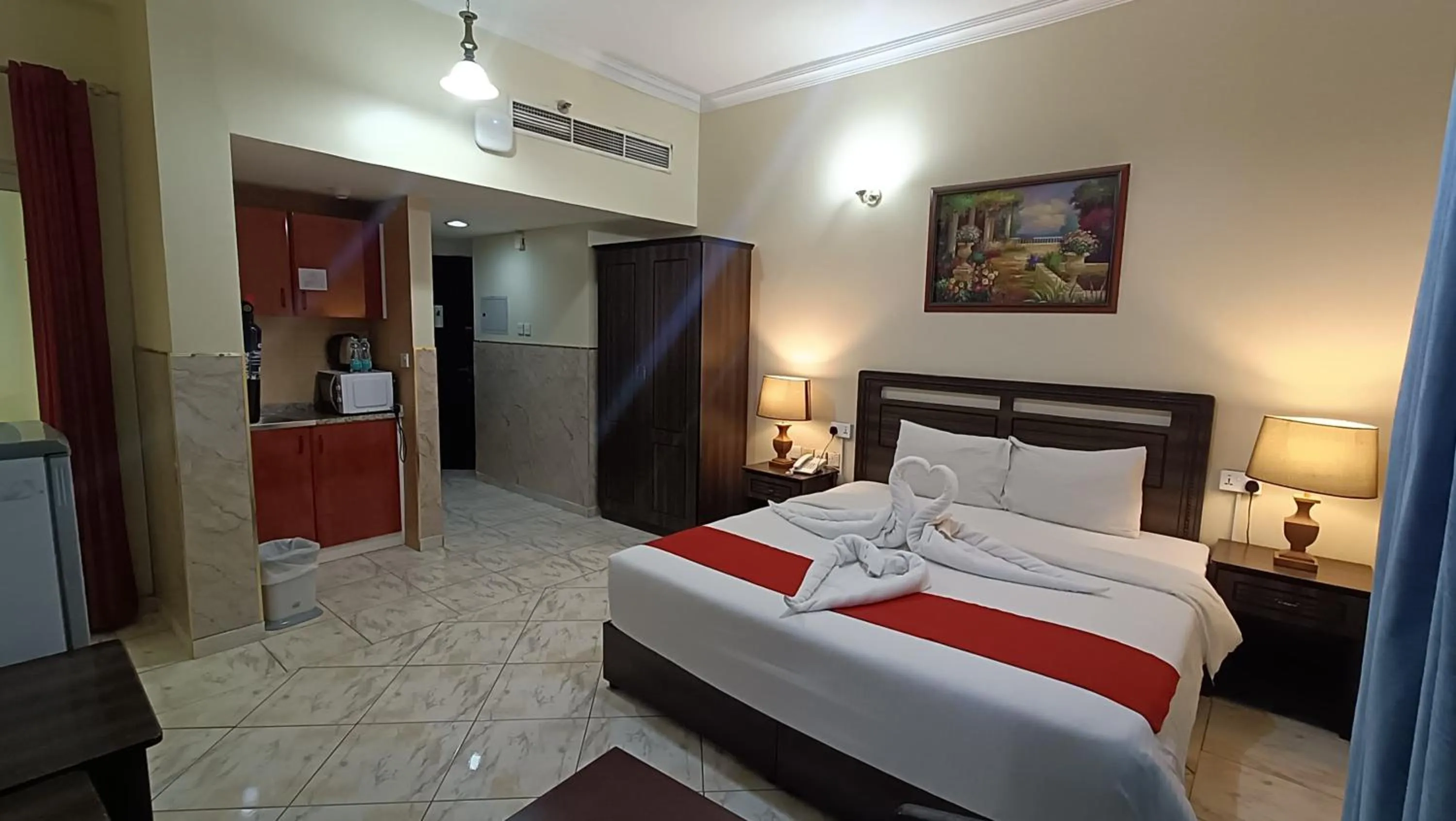 Bedroom, Bed in Ruwi Beach Hotel Apartments - MAHA HOSPITALITY GROUP