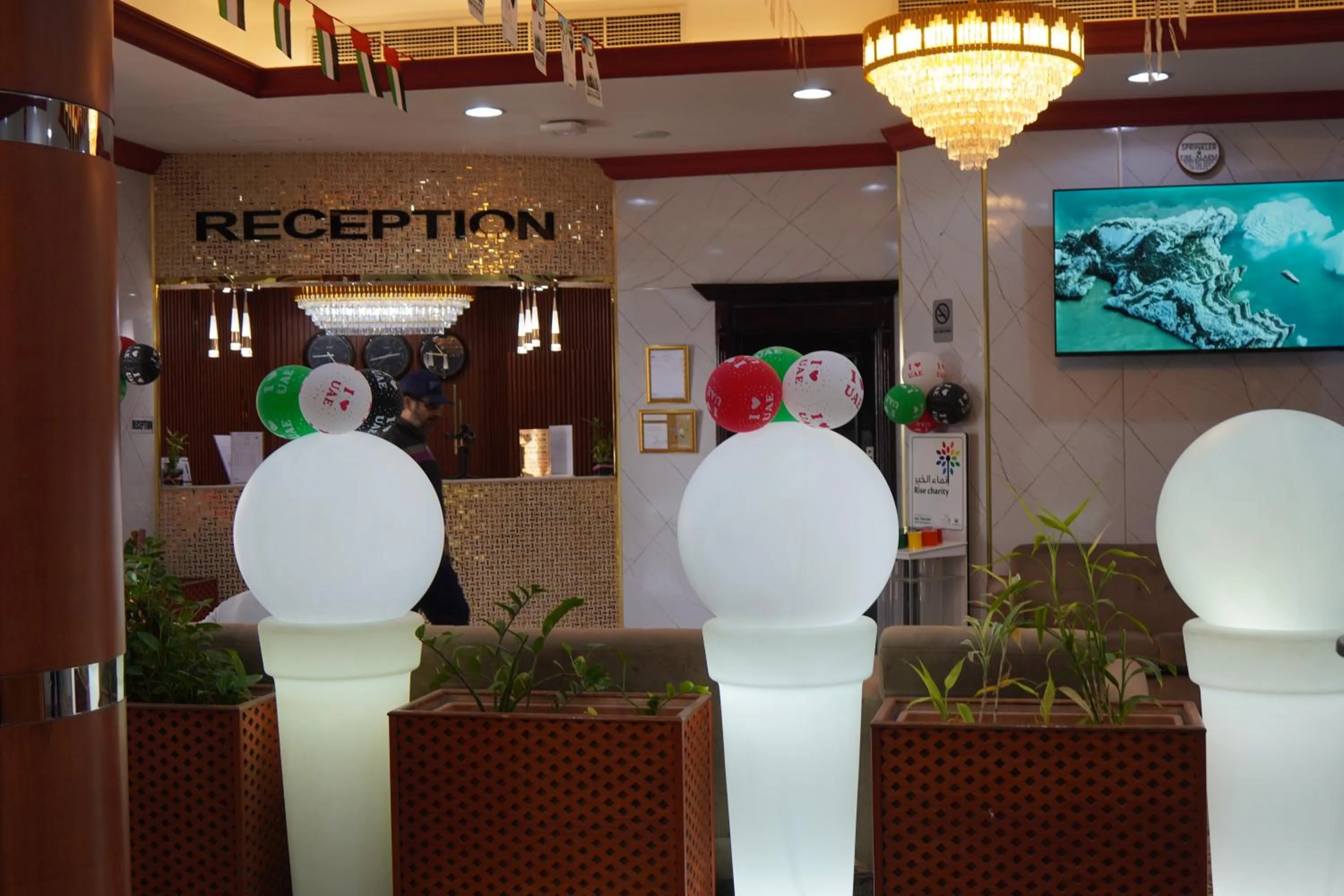 Lobby or reception in Ruwi Beach Hotel Apartments - MAHA HOSPITALITY GROUP