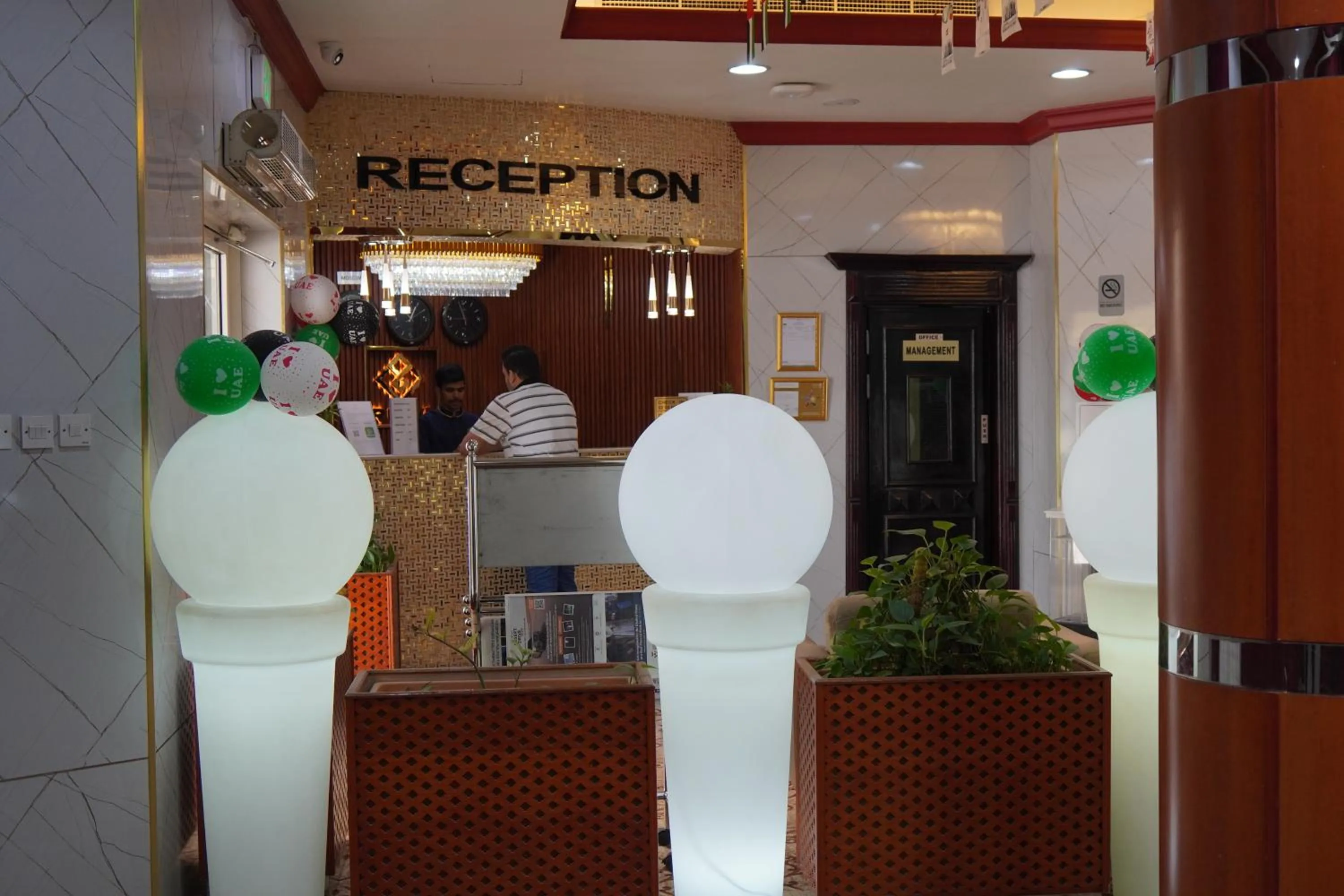 Lobby or reception in Ruwi Beach Hotel Apartments - MAHA HOSPITALITY GROUP