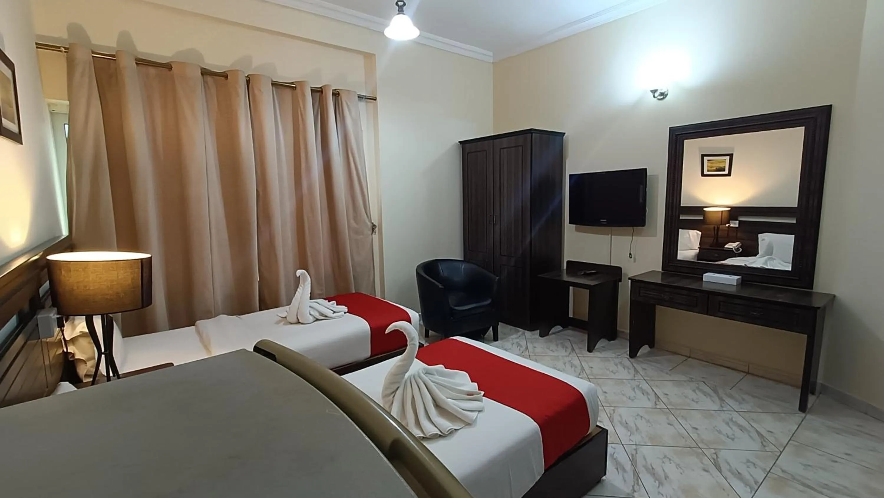 Bedroom, Bed in Ruwi Beach Hotel Apartments - MAHA HOSPITALITY GROUP