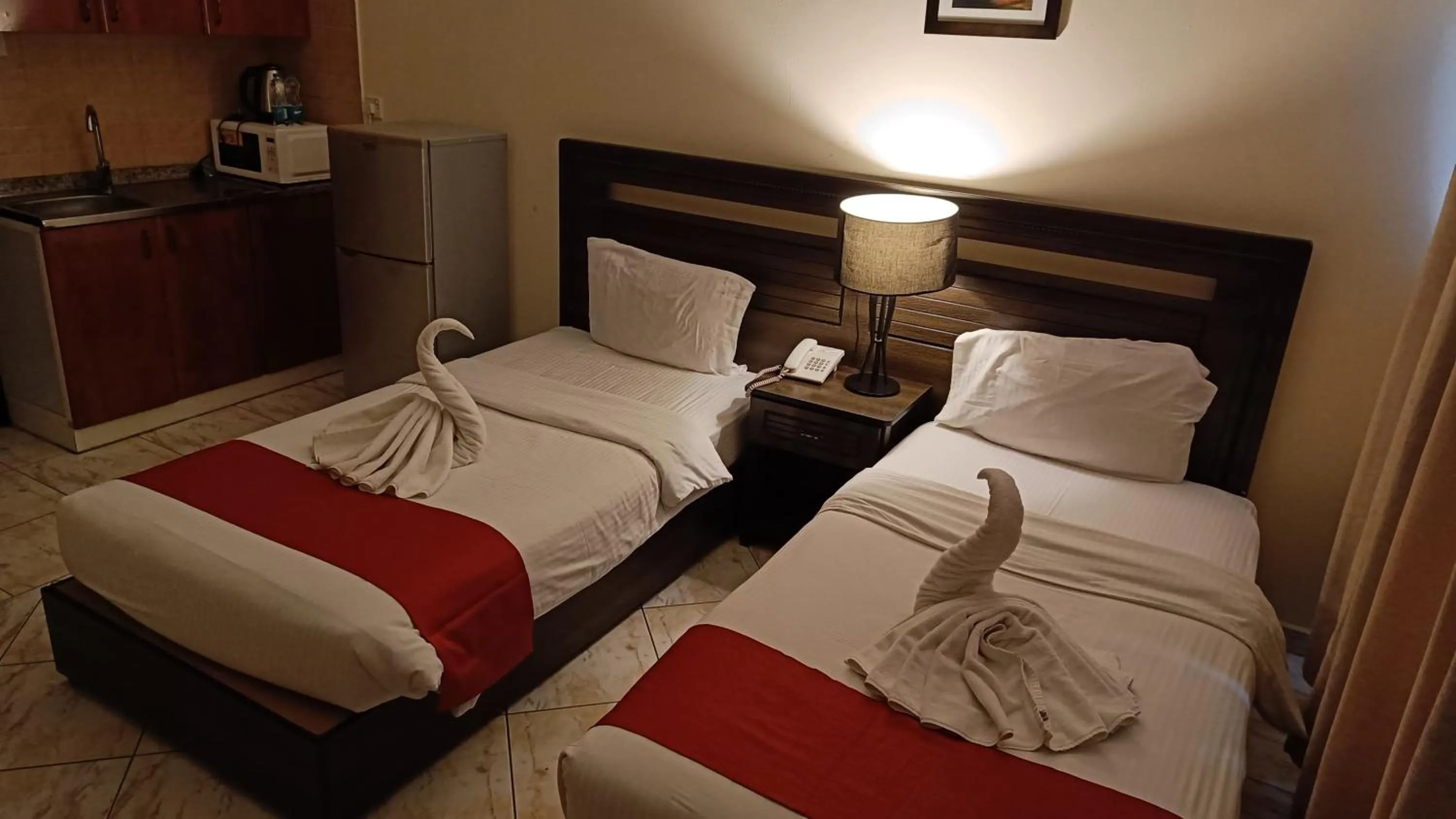 Bedroom, Bed in Ruwi Beach Hotel Apartments - MAHA HOSPITALITY GROUP