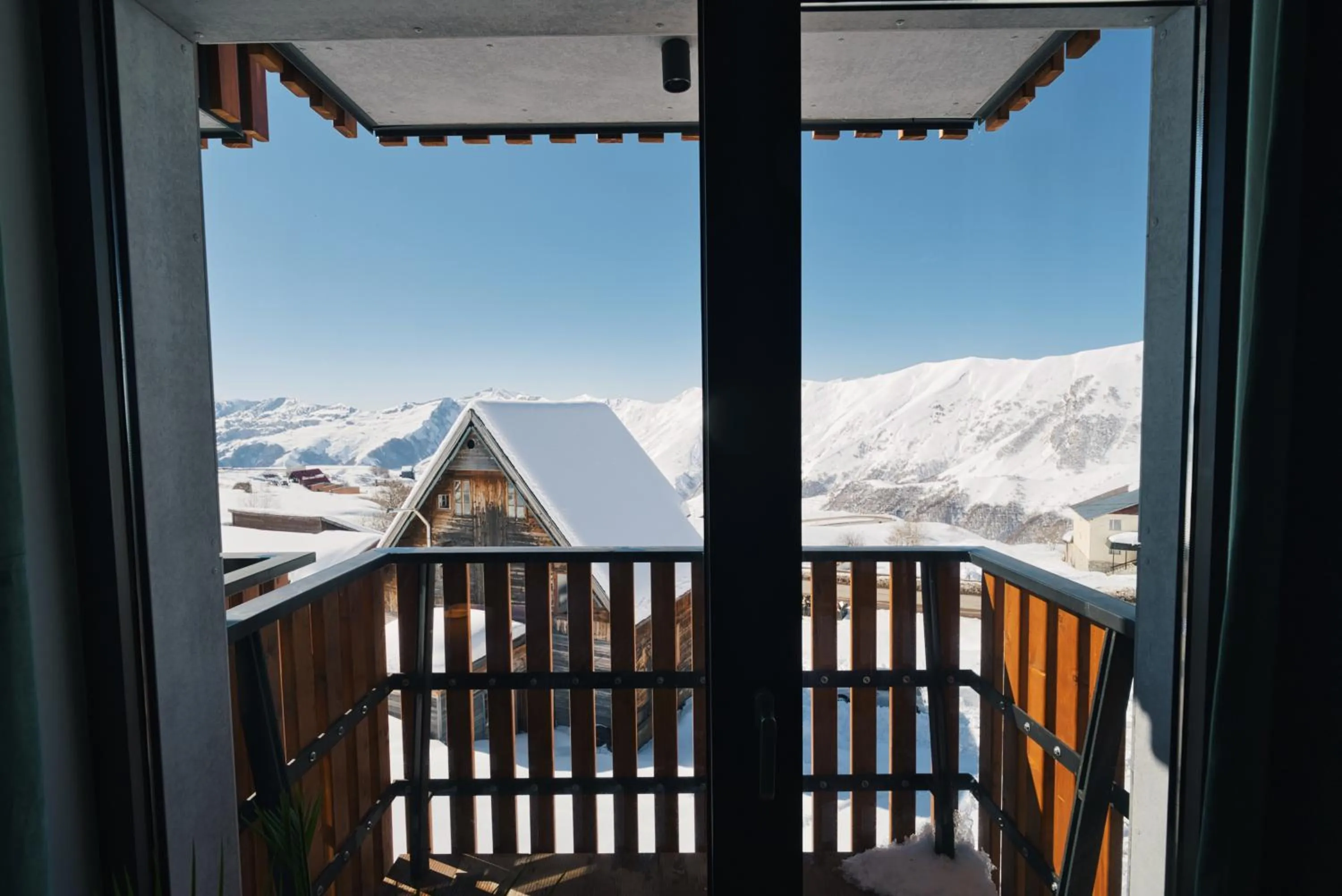 Mountain view in Skio