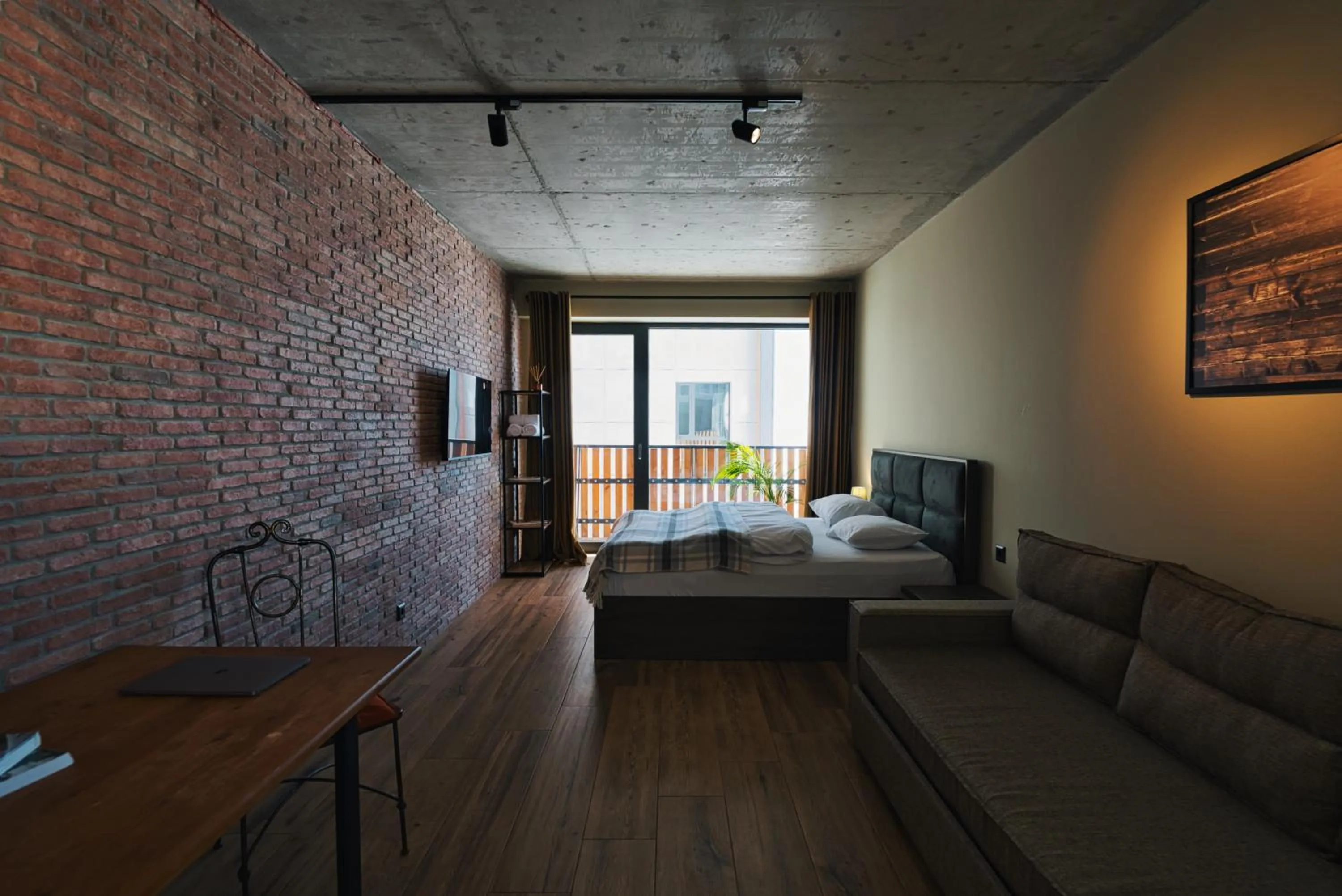 Bedroom, Bed in Skio