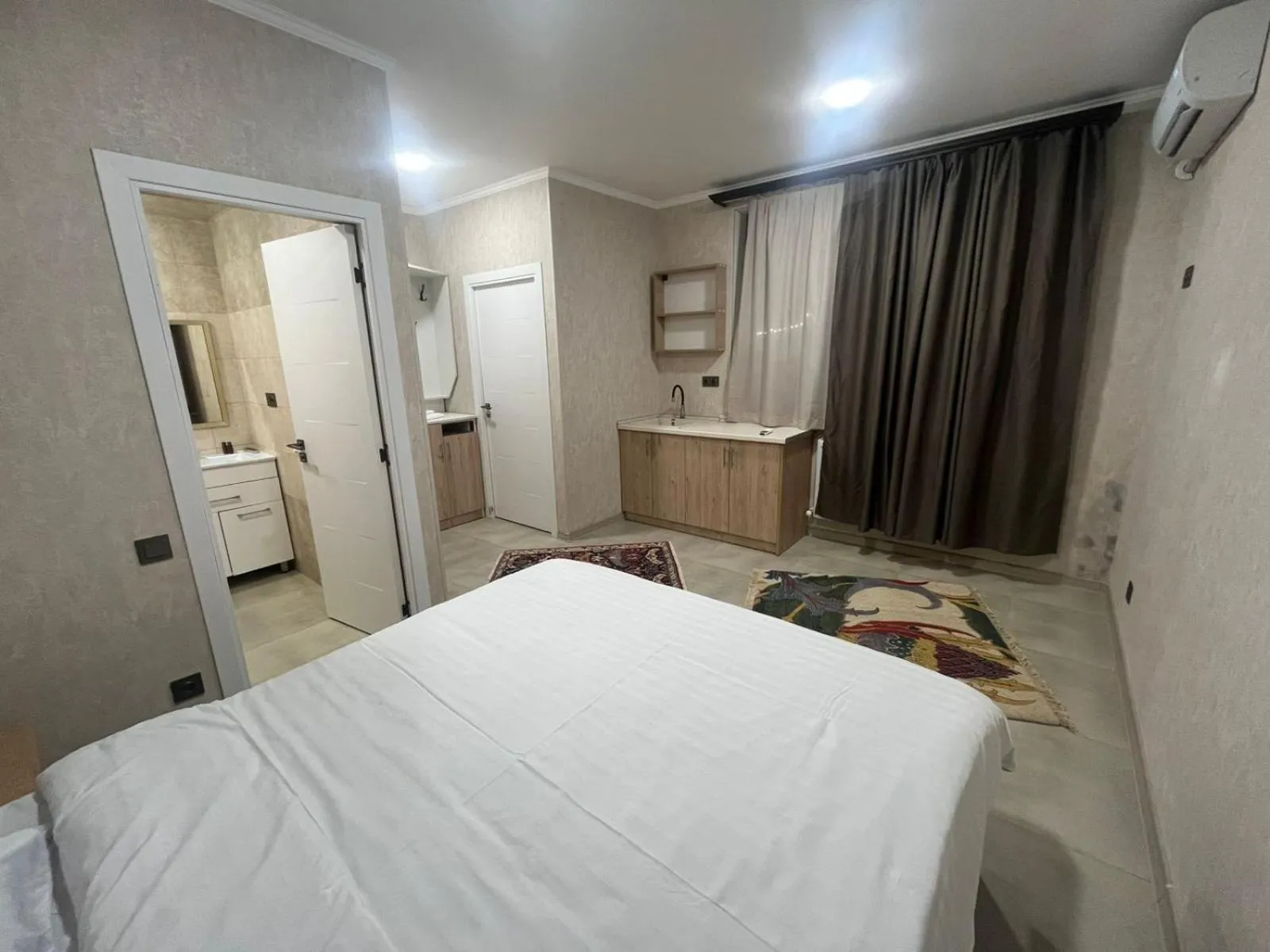 Bed in woolway studios