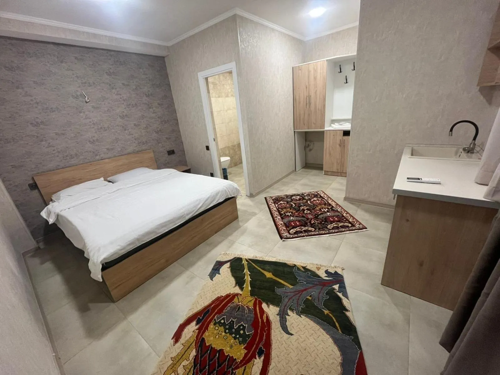 Bed in woolway studios