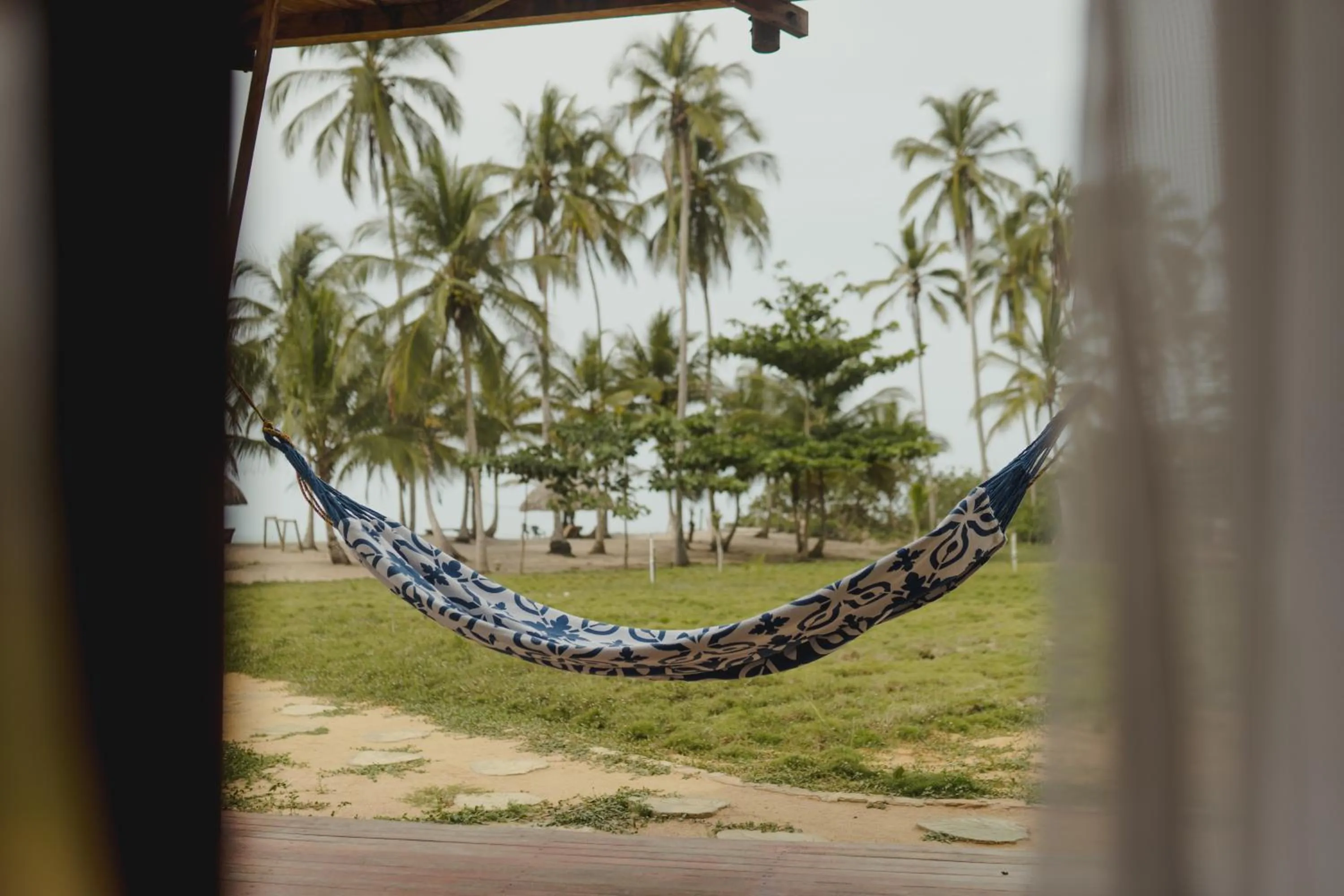 Garden view in UUTTAAKA Eco-Hotel