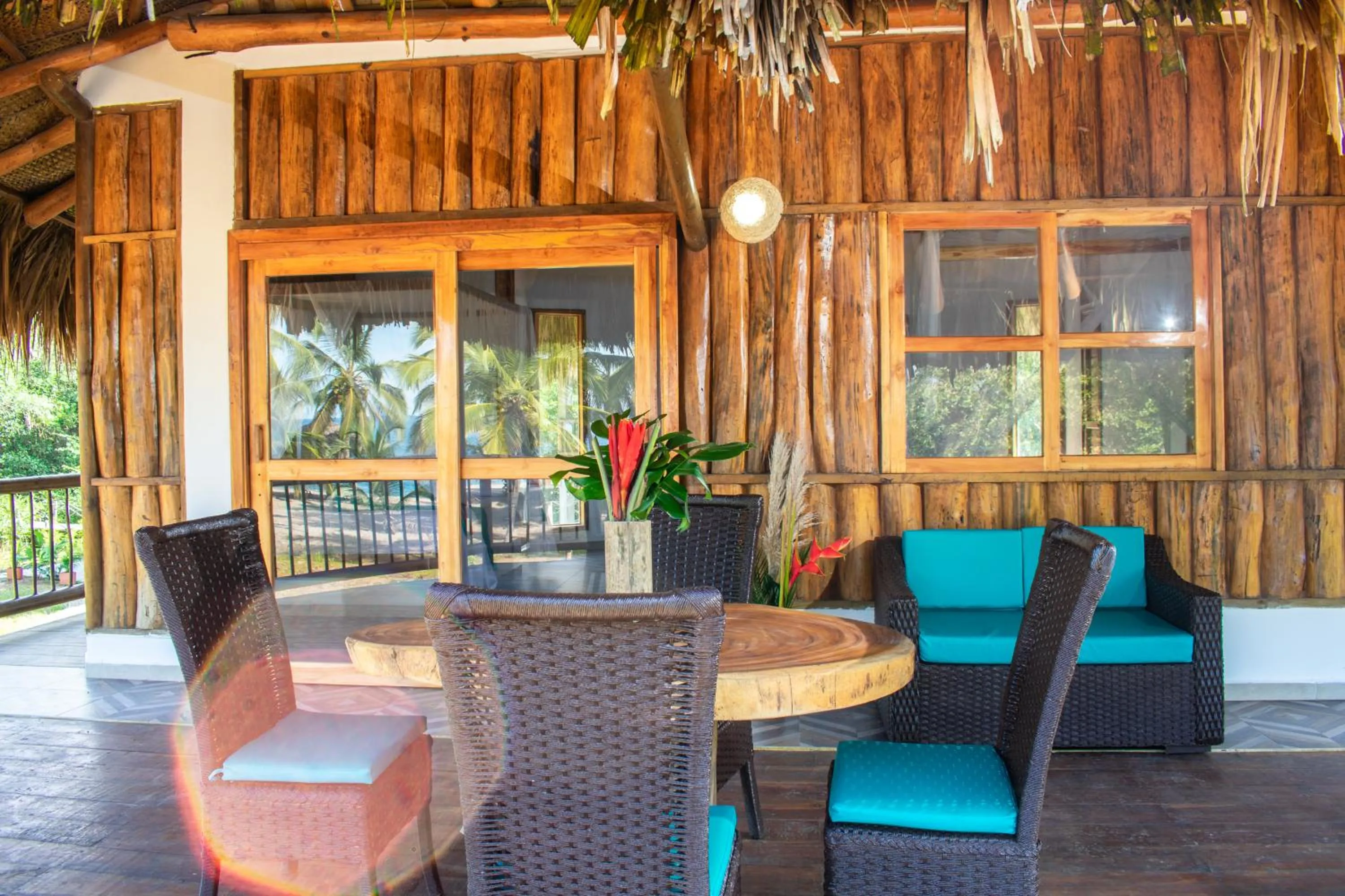 Lobby or reception in UUTTAAKA Eco-Hotel