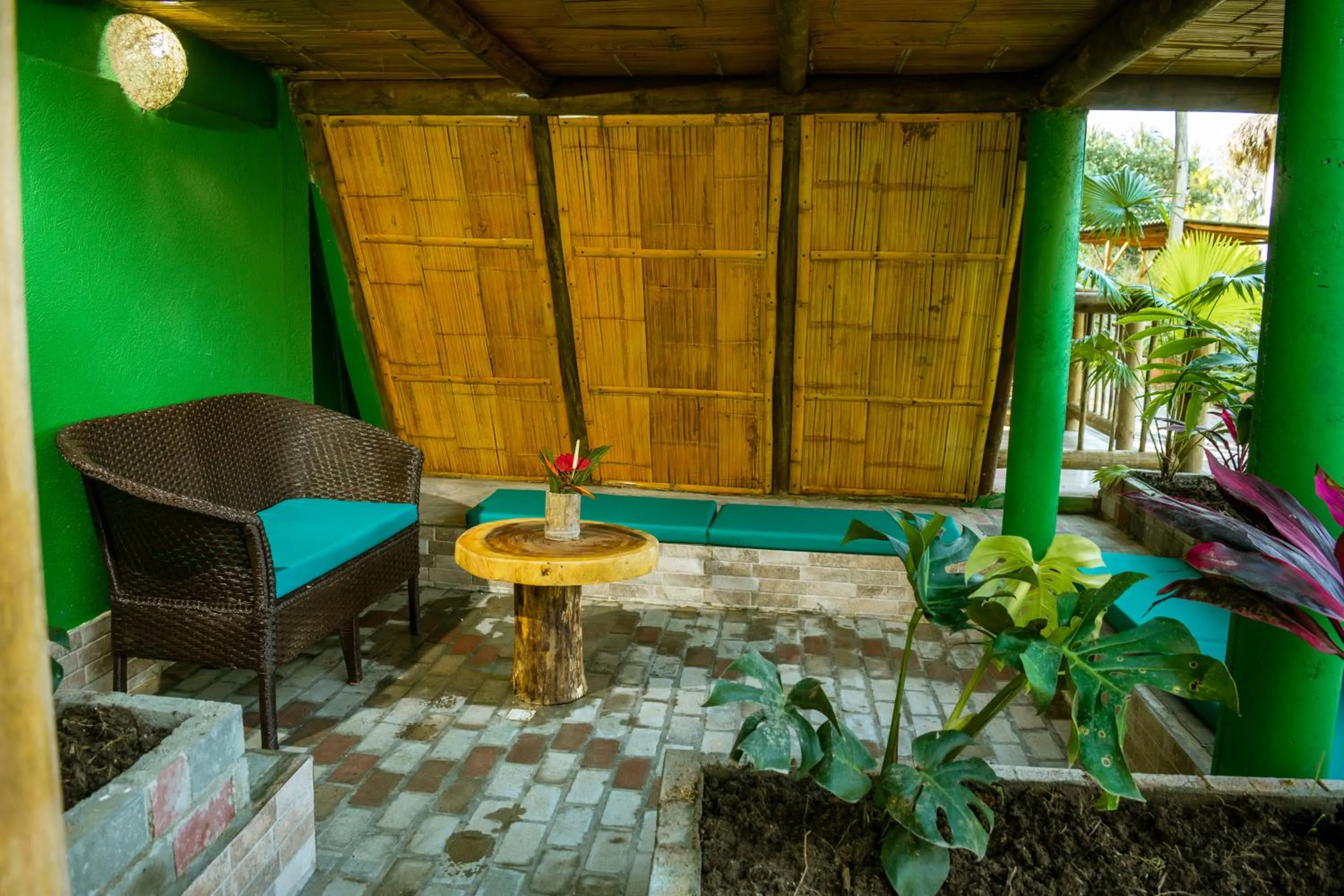 Balcony/Terrace in UUTTAAKA Eco-Hotel