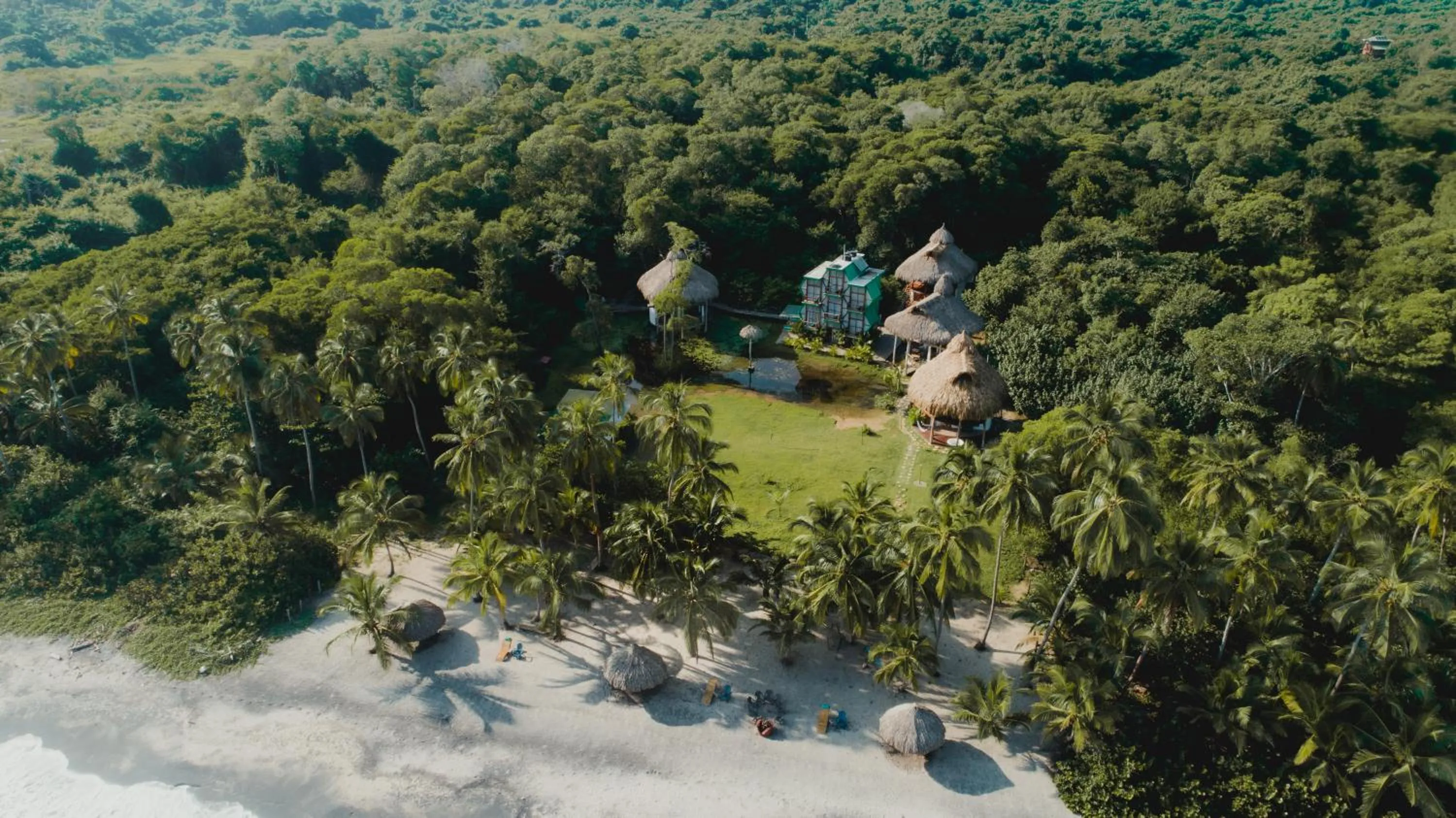 Bird's eye view in UUTTAAKA Eco-Hotel