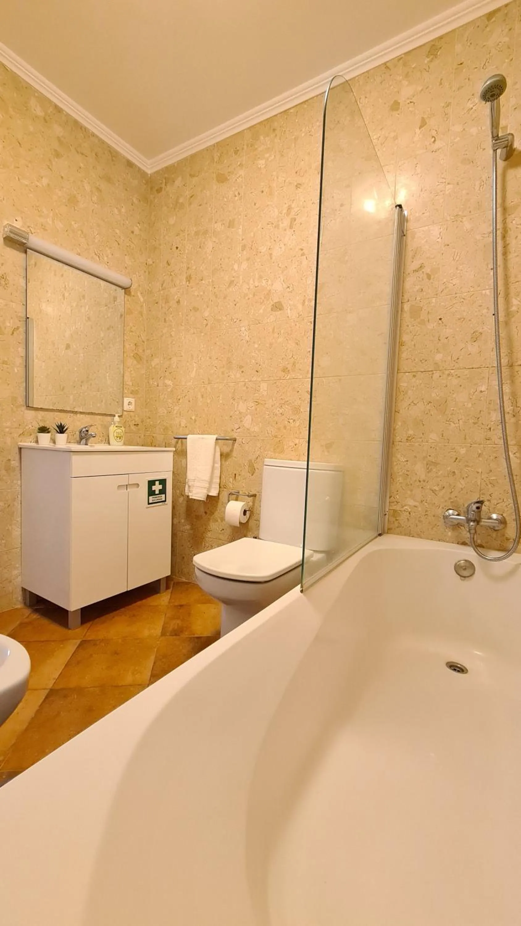 Shower in Santa Clara Apartments