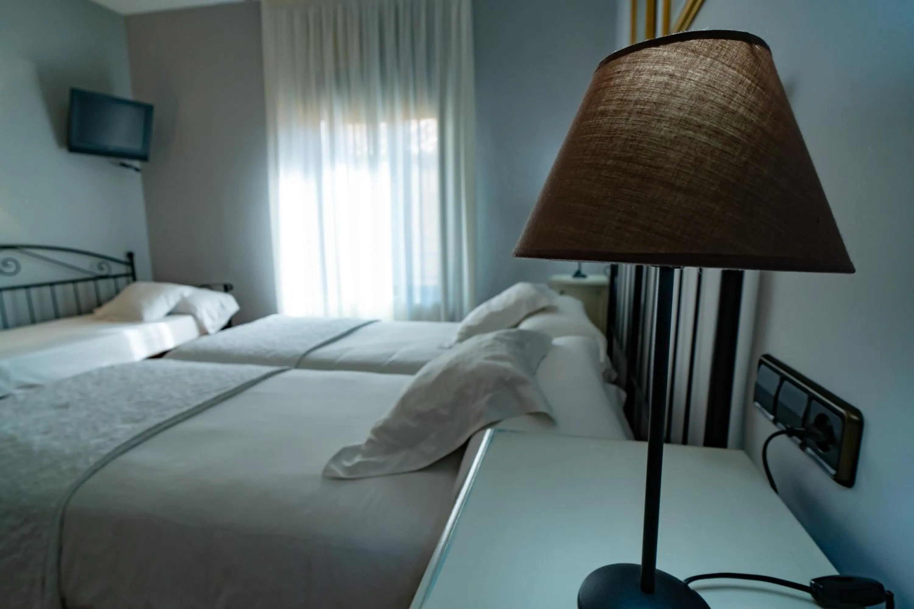 Bed in Hotel Alfonso IX