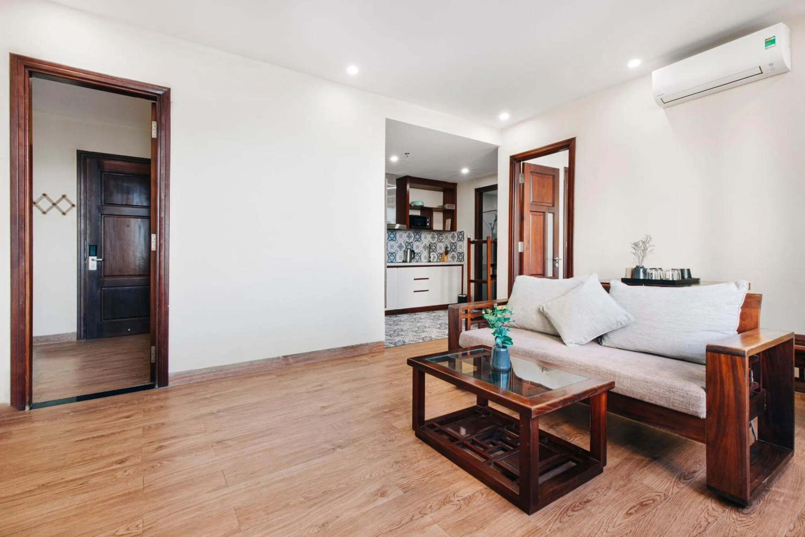 Bed in Martin Ho Danang hotel & apartment