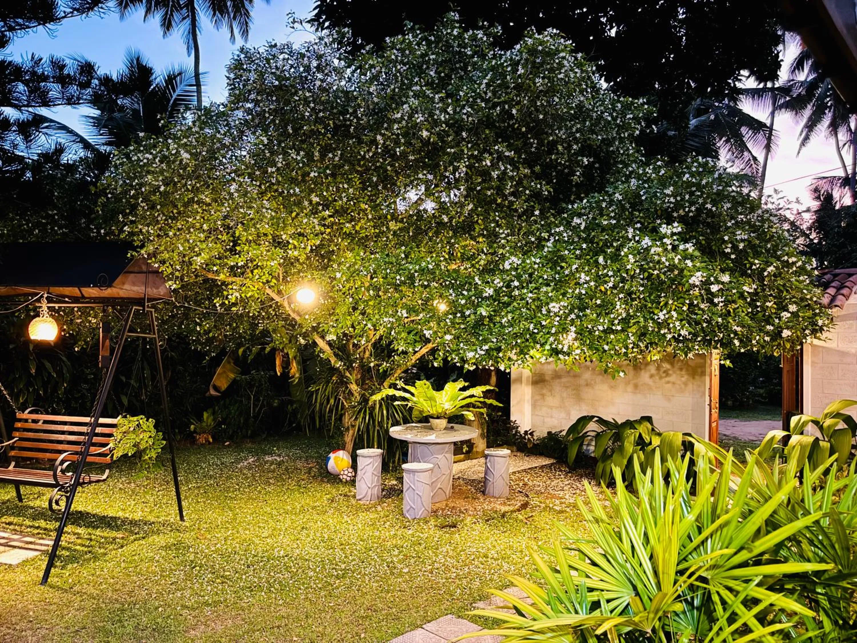 Garden in Shanthi Boutique Villa