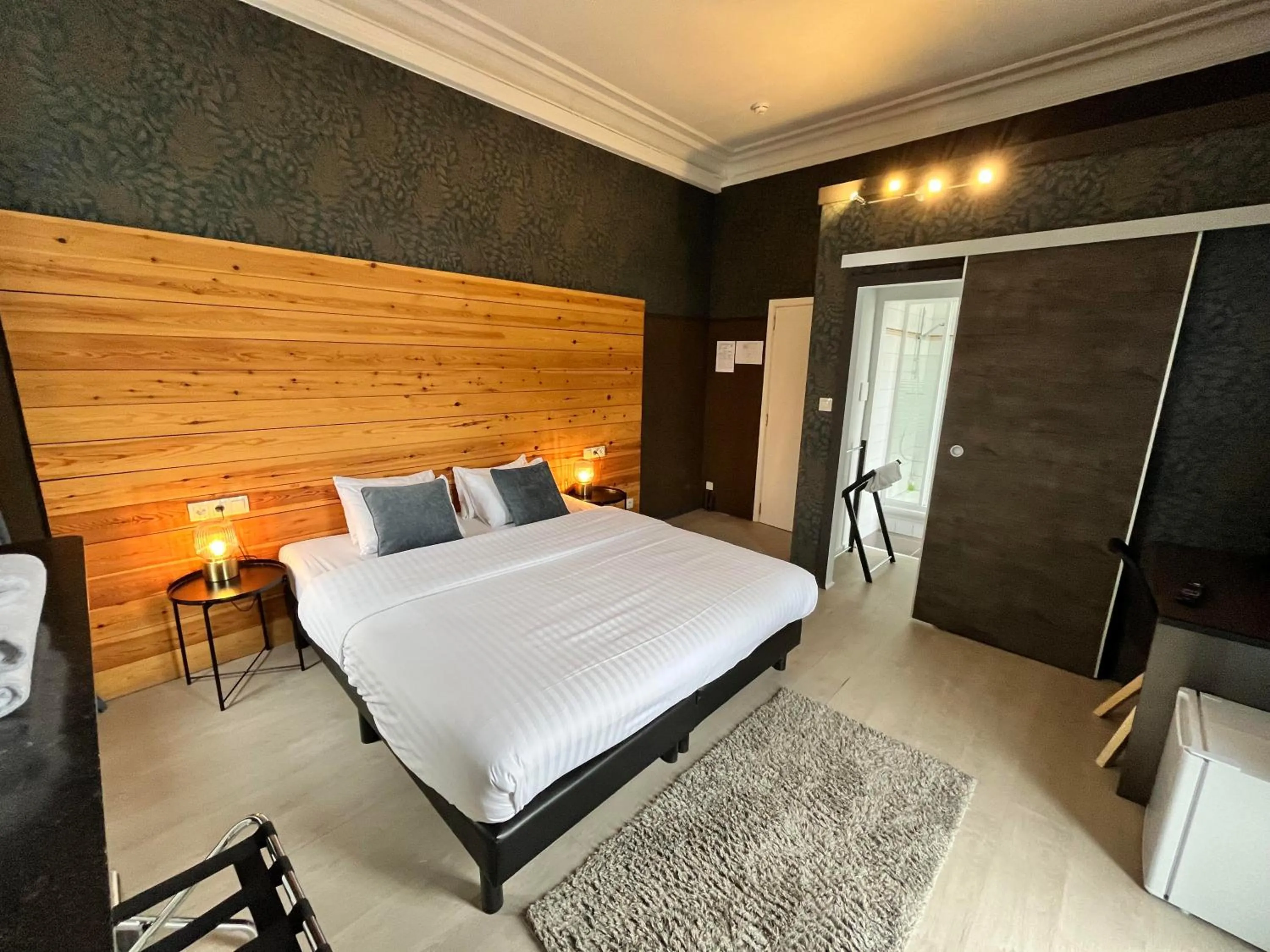 Bed in La Villa Blanche Spa