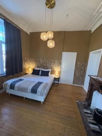 Bed in La Villa Blanche Spa