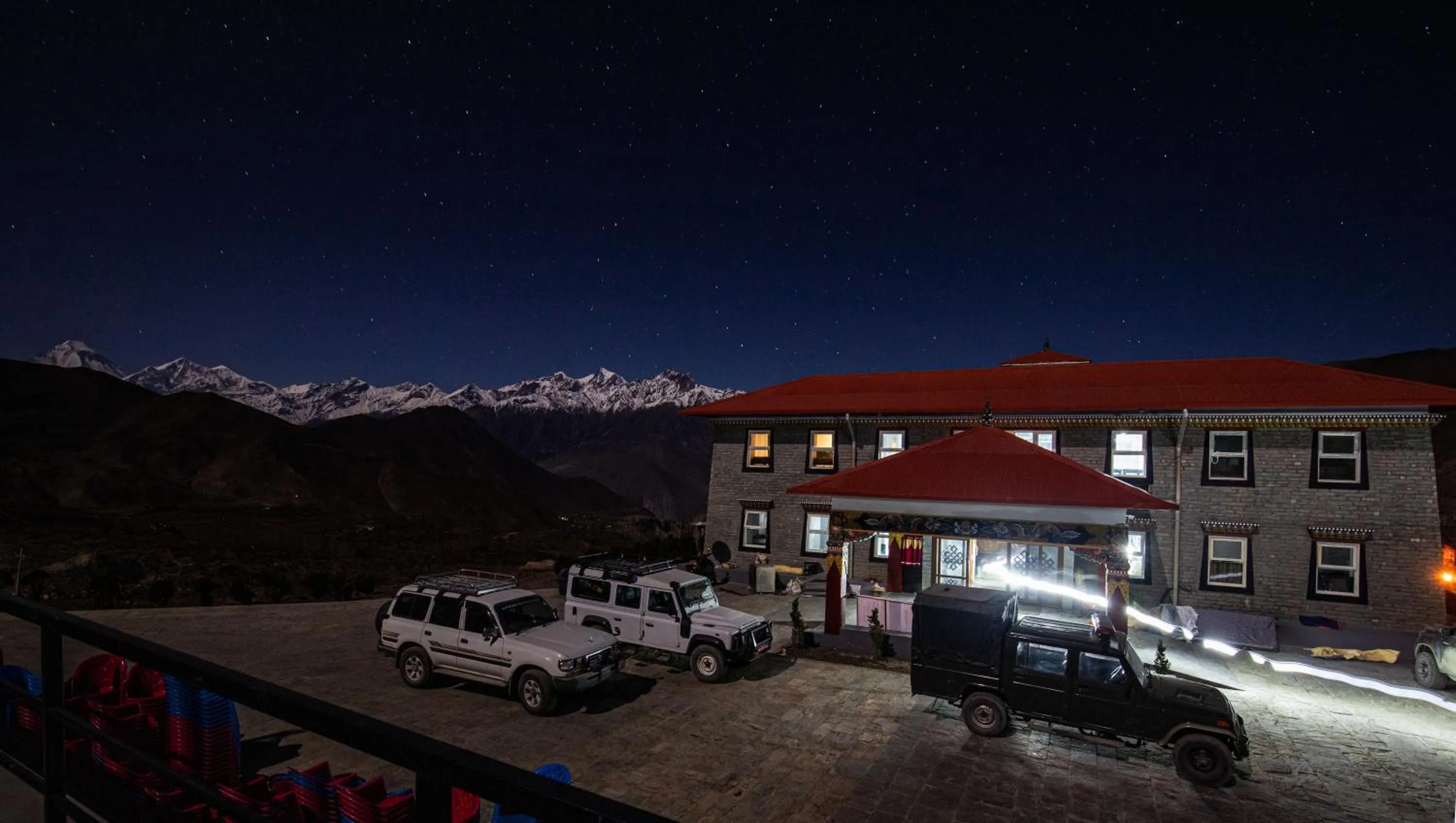 Property building in Lo Mustang Himalayan Resort