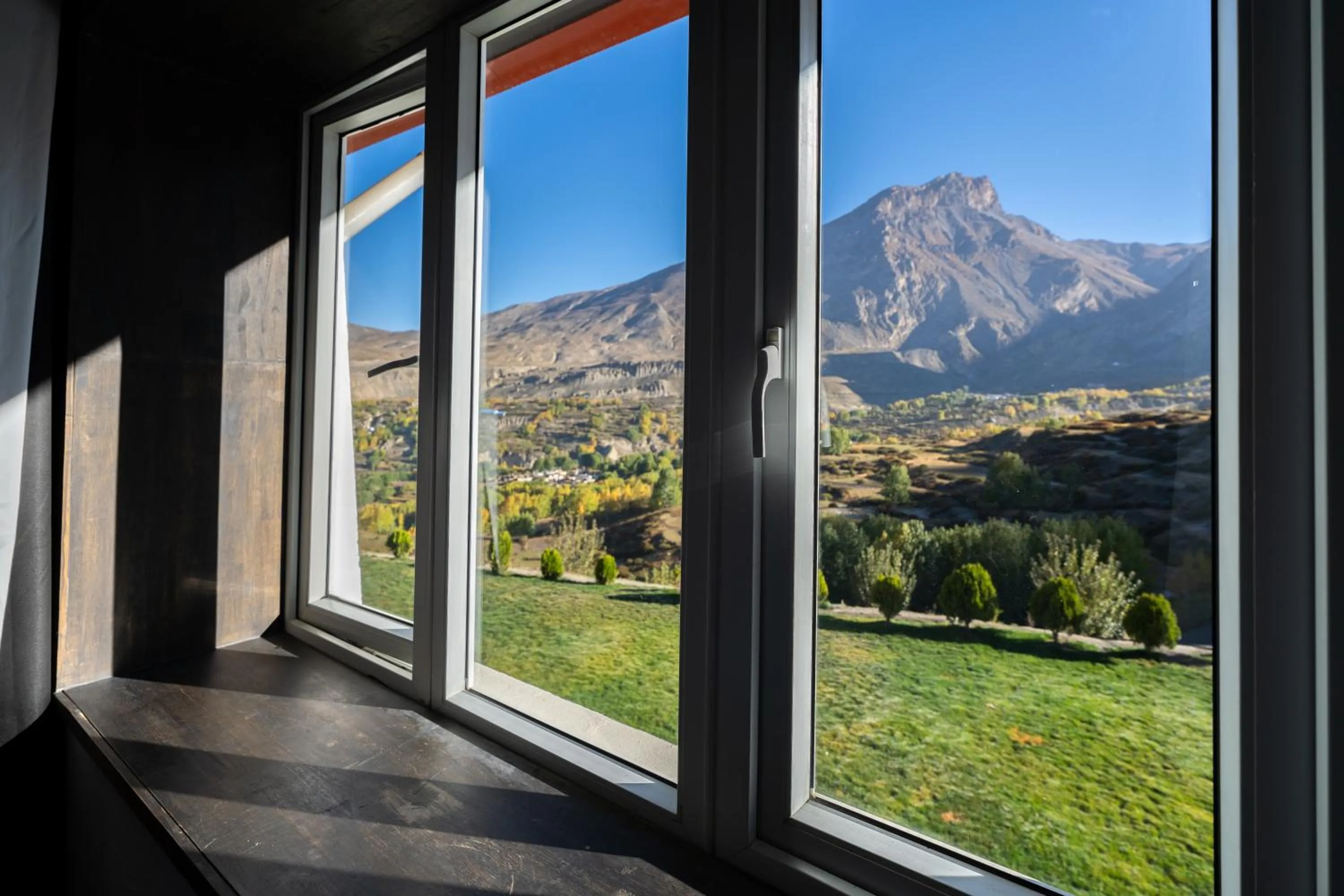 Natural landscape in Lo Mustang Himalayan Resort