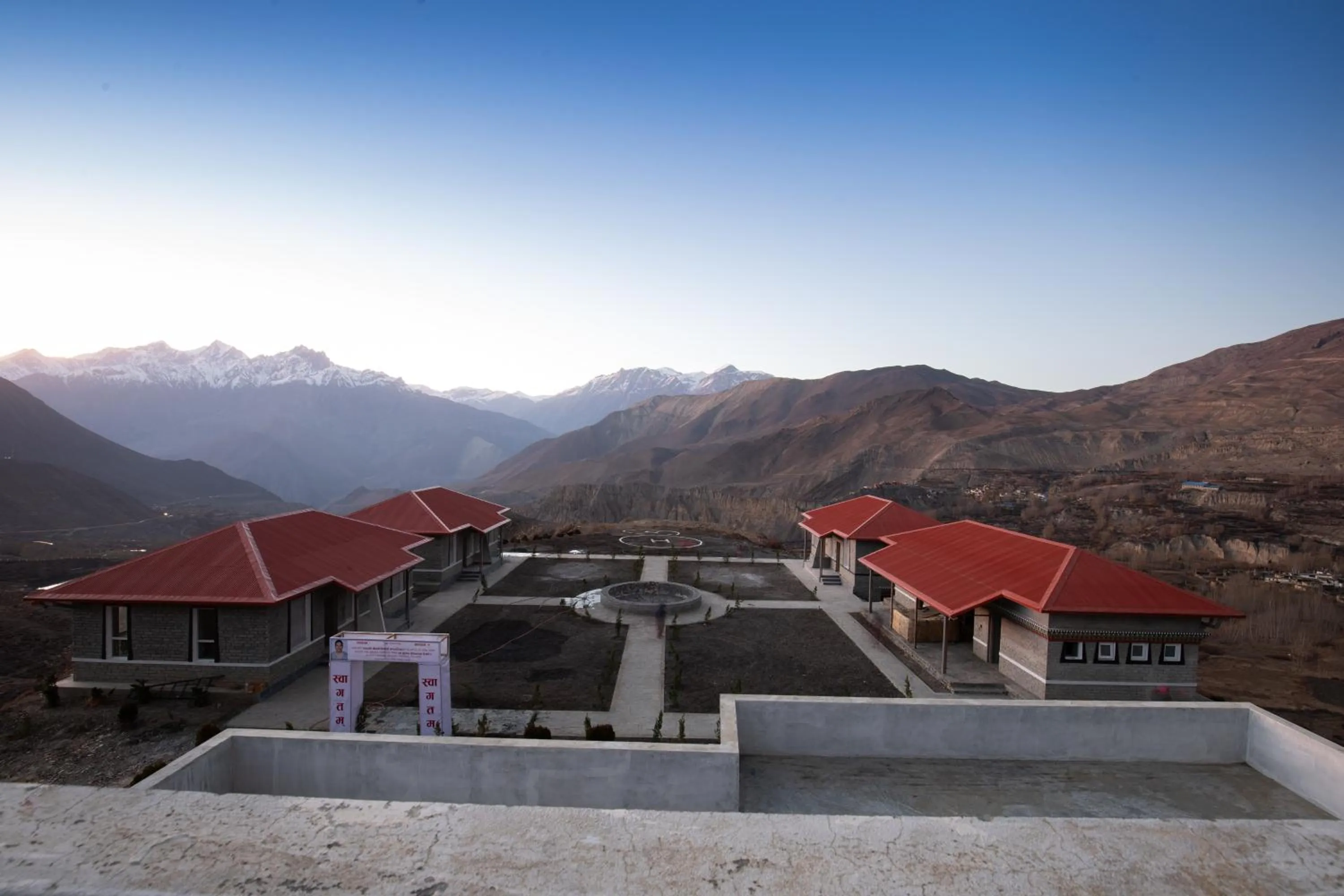 Property building in Lo Mustang Himalayan Resort