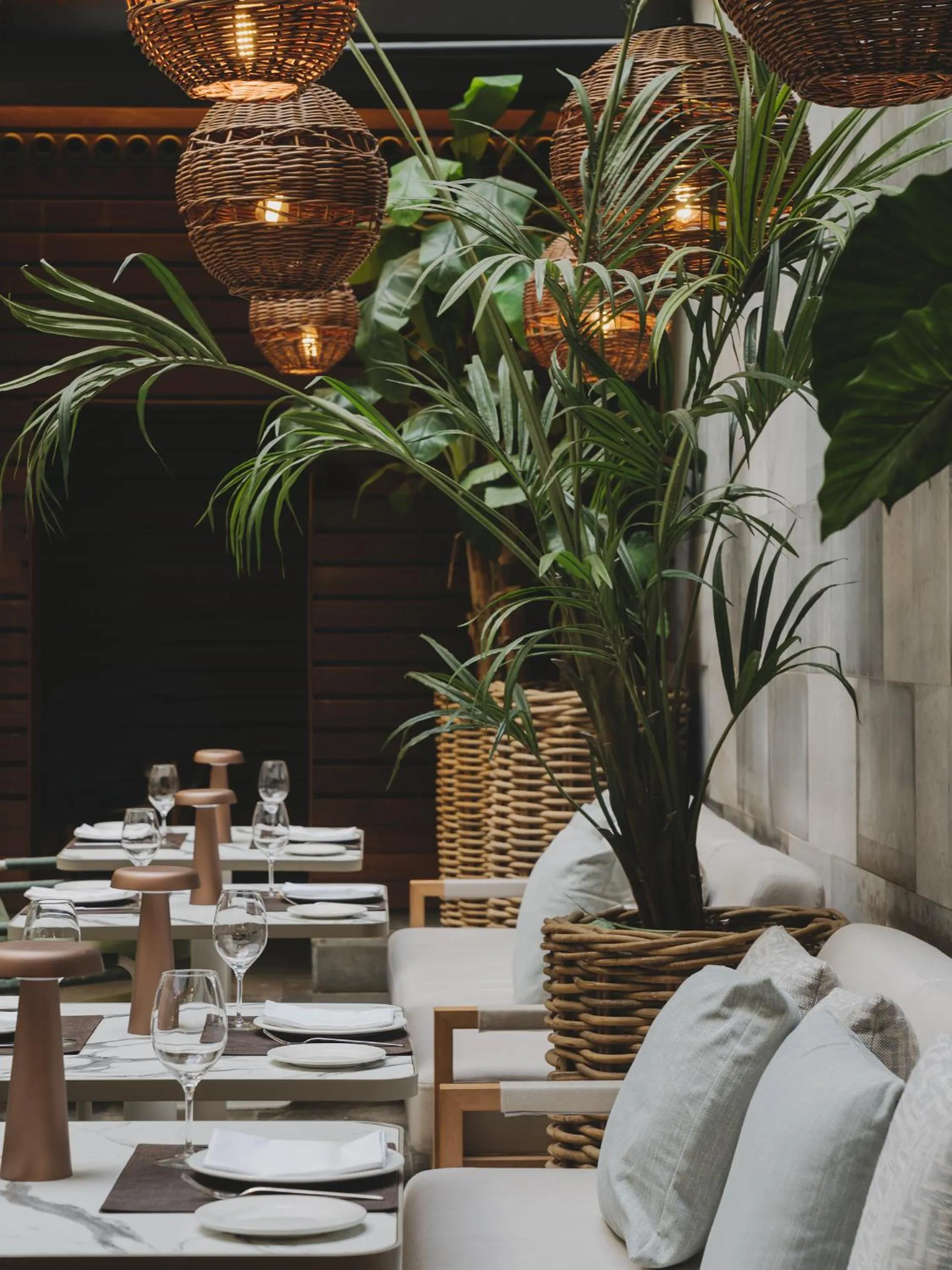 Patio in Molina Lario