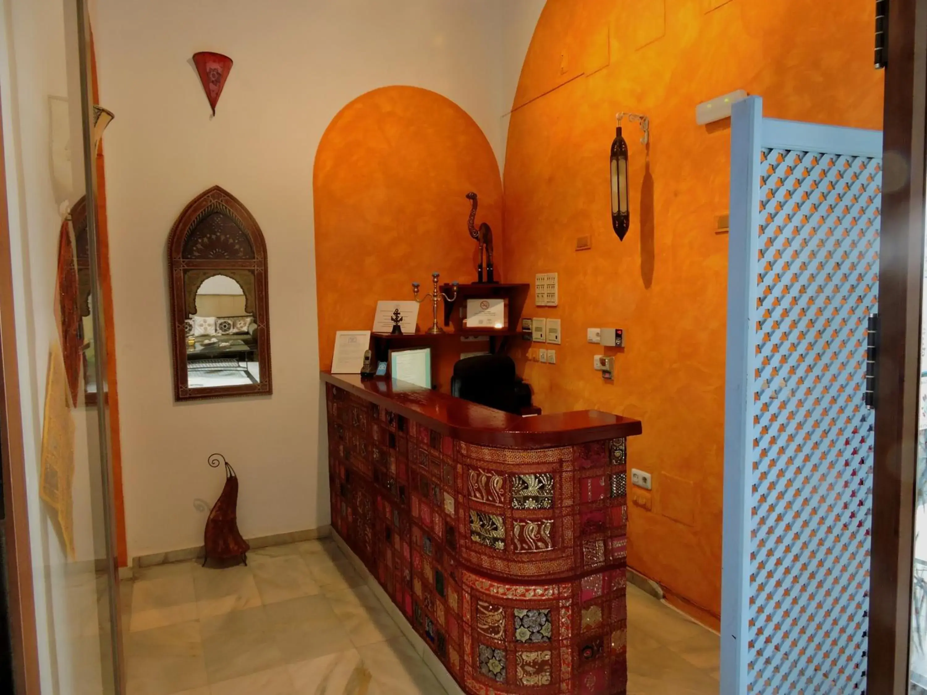 Lobby or reception in Hotel La Fonda del Califa Lobby or reception in Hotel La Fonda del Califa