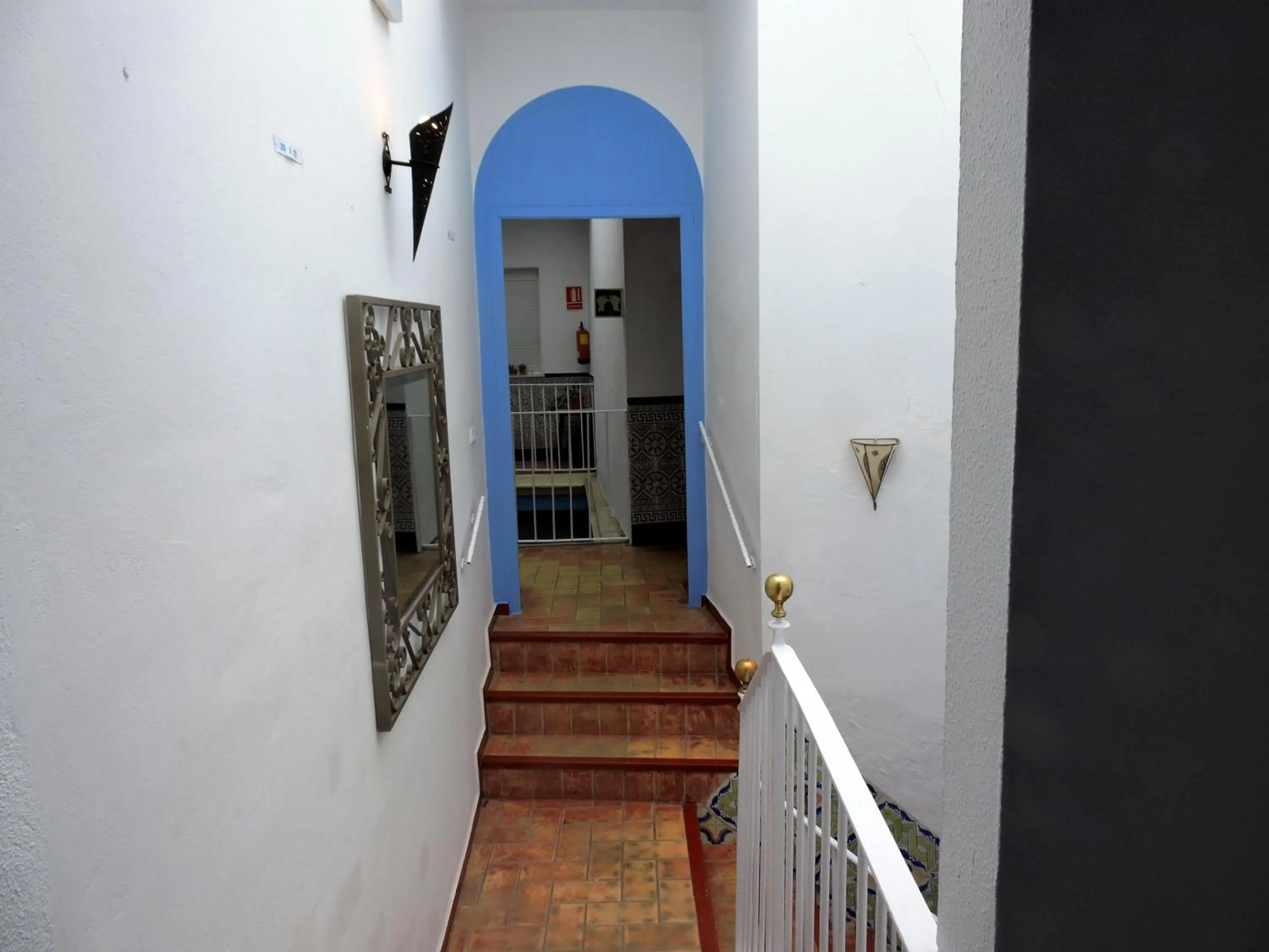 Patio in Hotel La Fonda del Califa