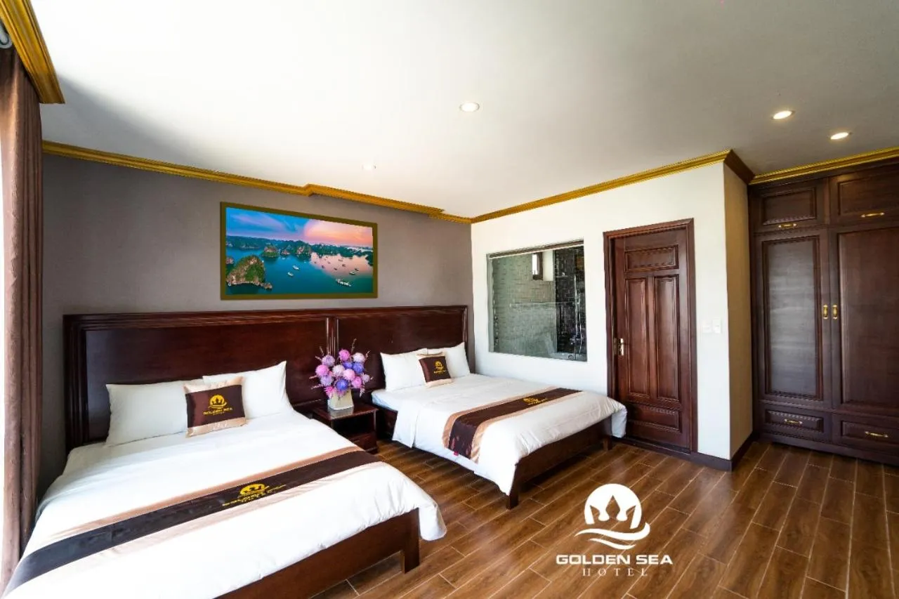 Bed in Golden Sea HaLong Hotel