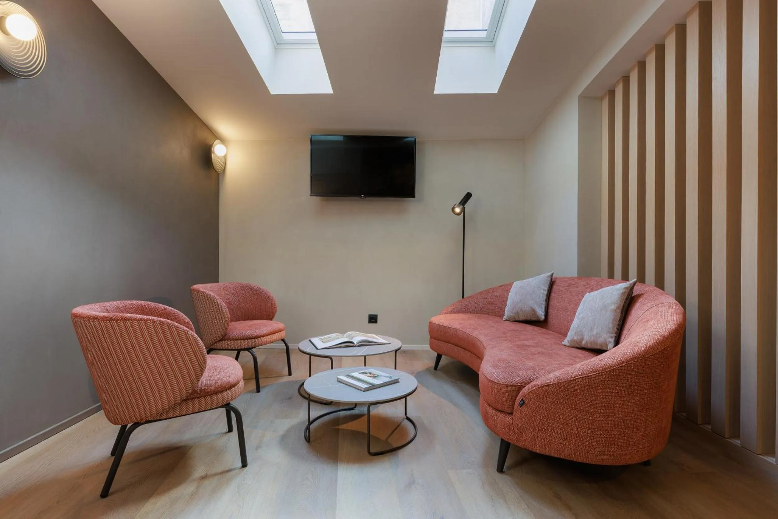 Living room in Gran Hotel Barcino