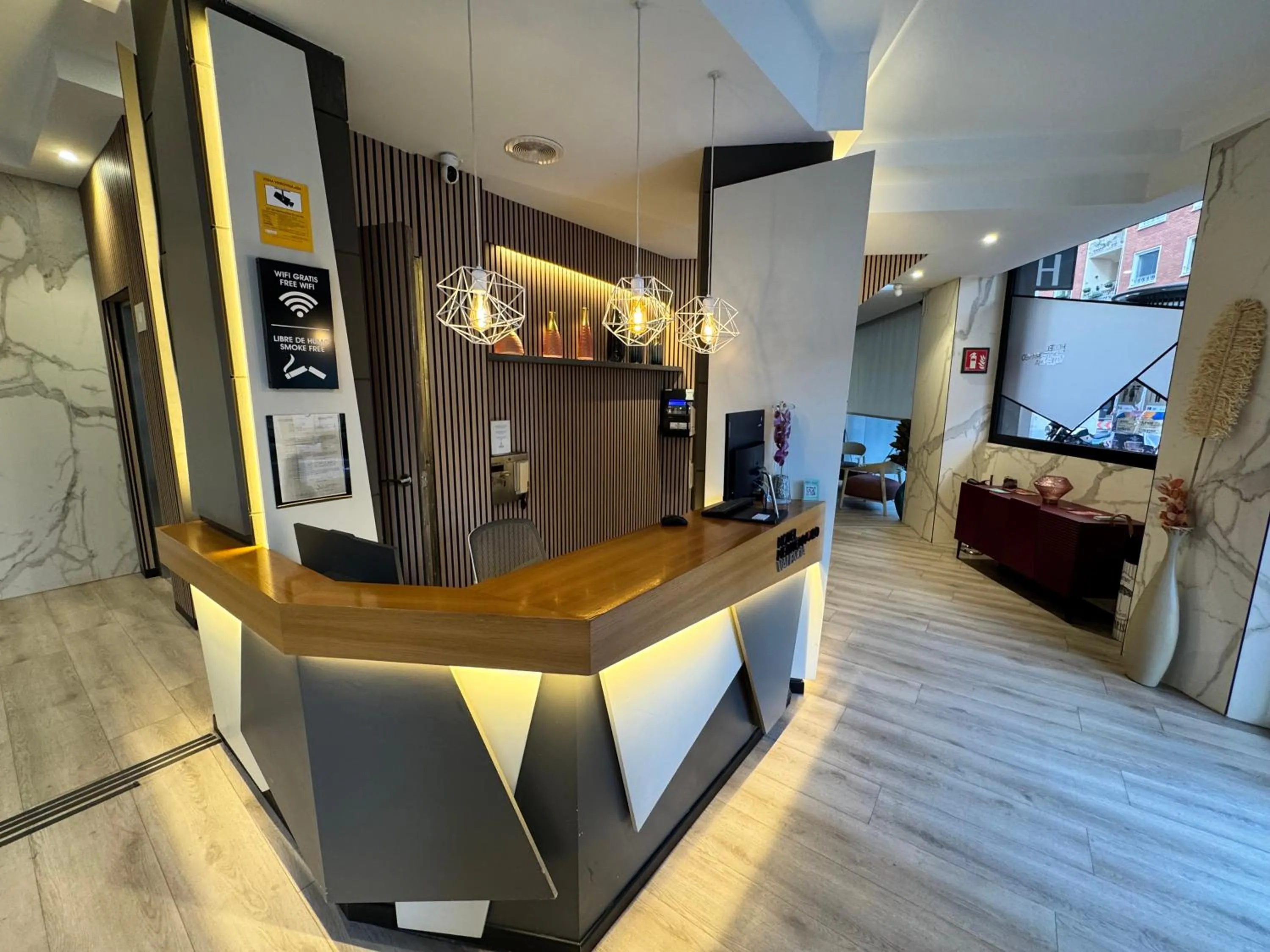 Lobby or reception in Hotel Mediterraneo Valencia