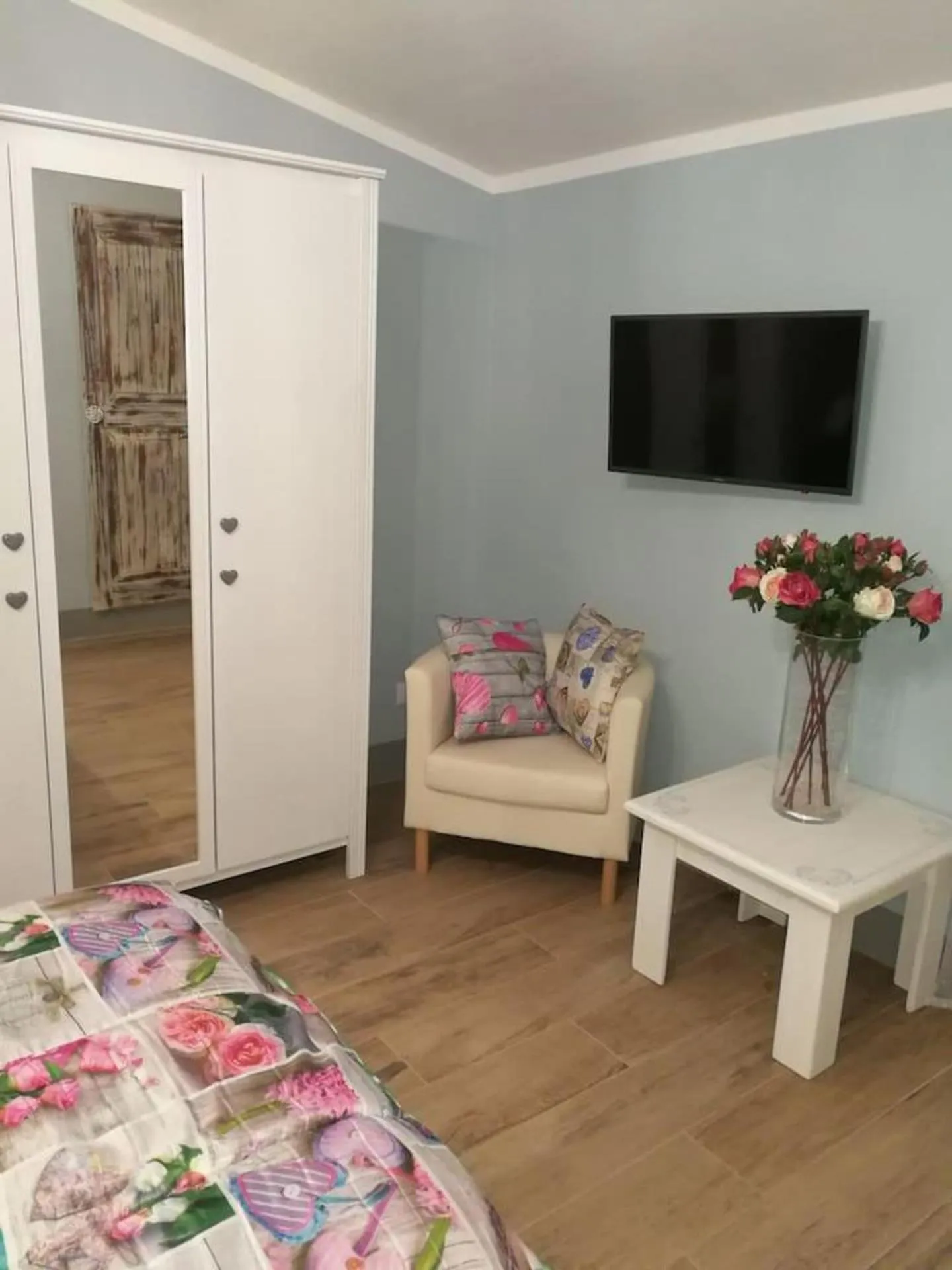 Bed in Beautiful Lux apartment chianti firenze area Italy