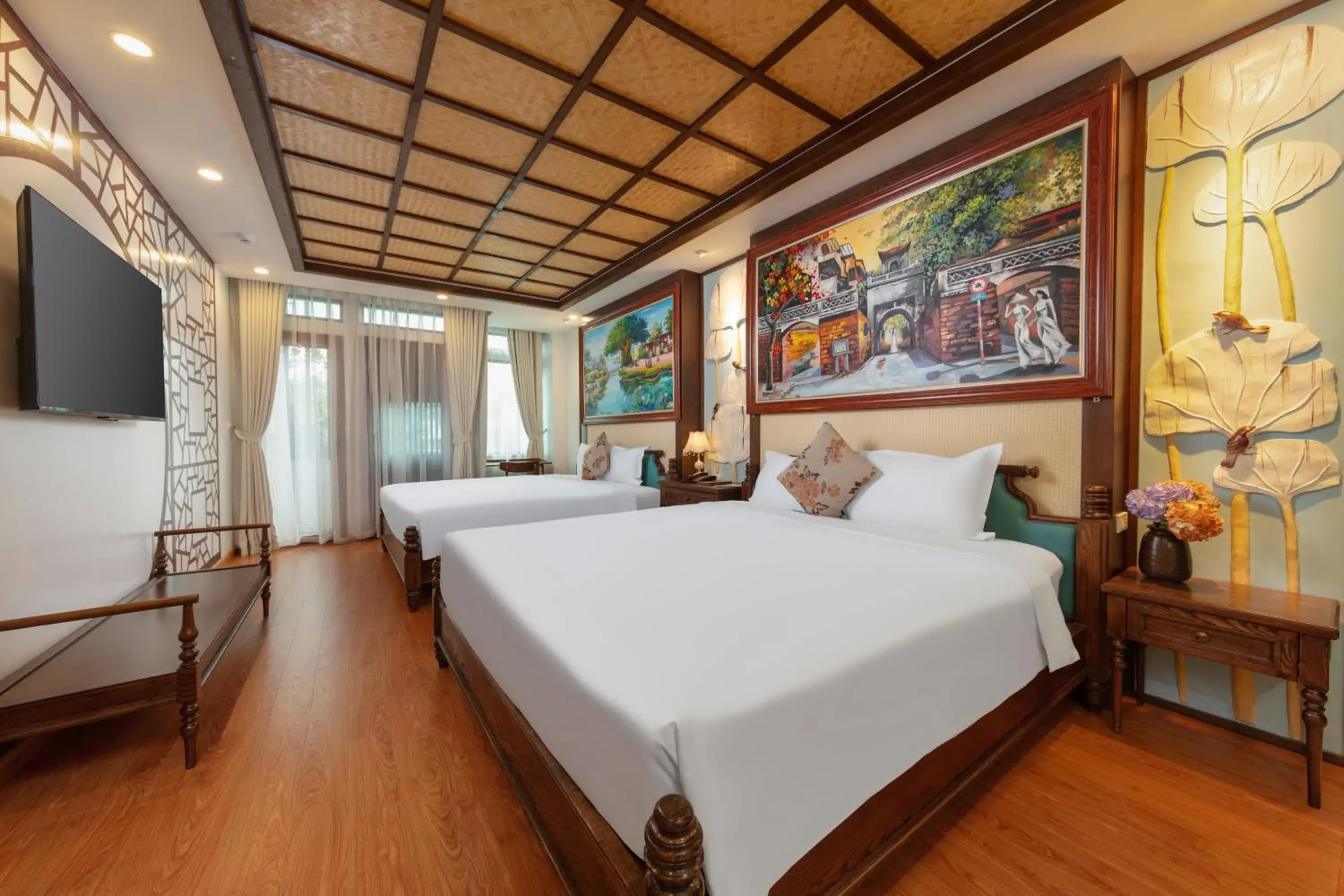 Executive Family Room with Balcony in Veshia Hotel & Spa Executive Family Room with Balcony in Veshia Hotel & Spa