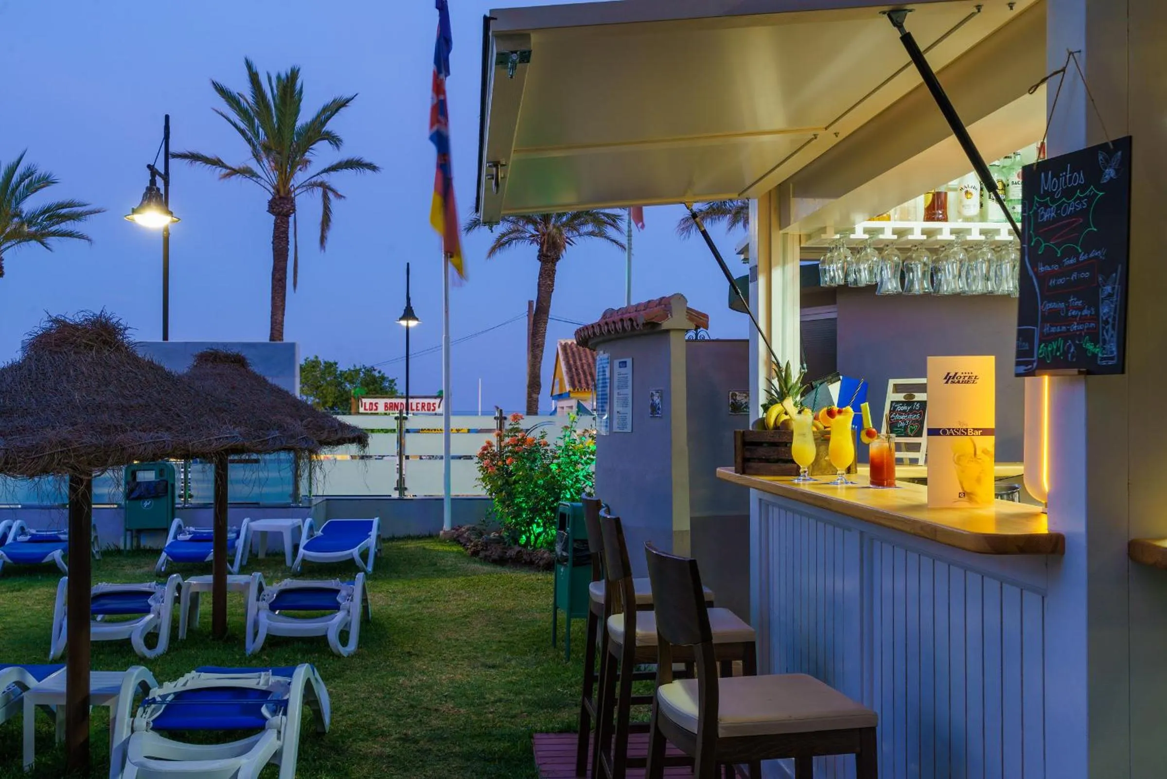 Garden in Hotel Isabel