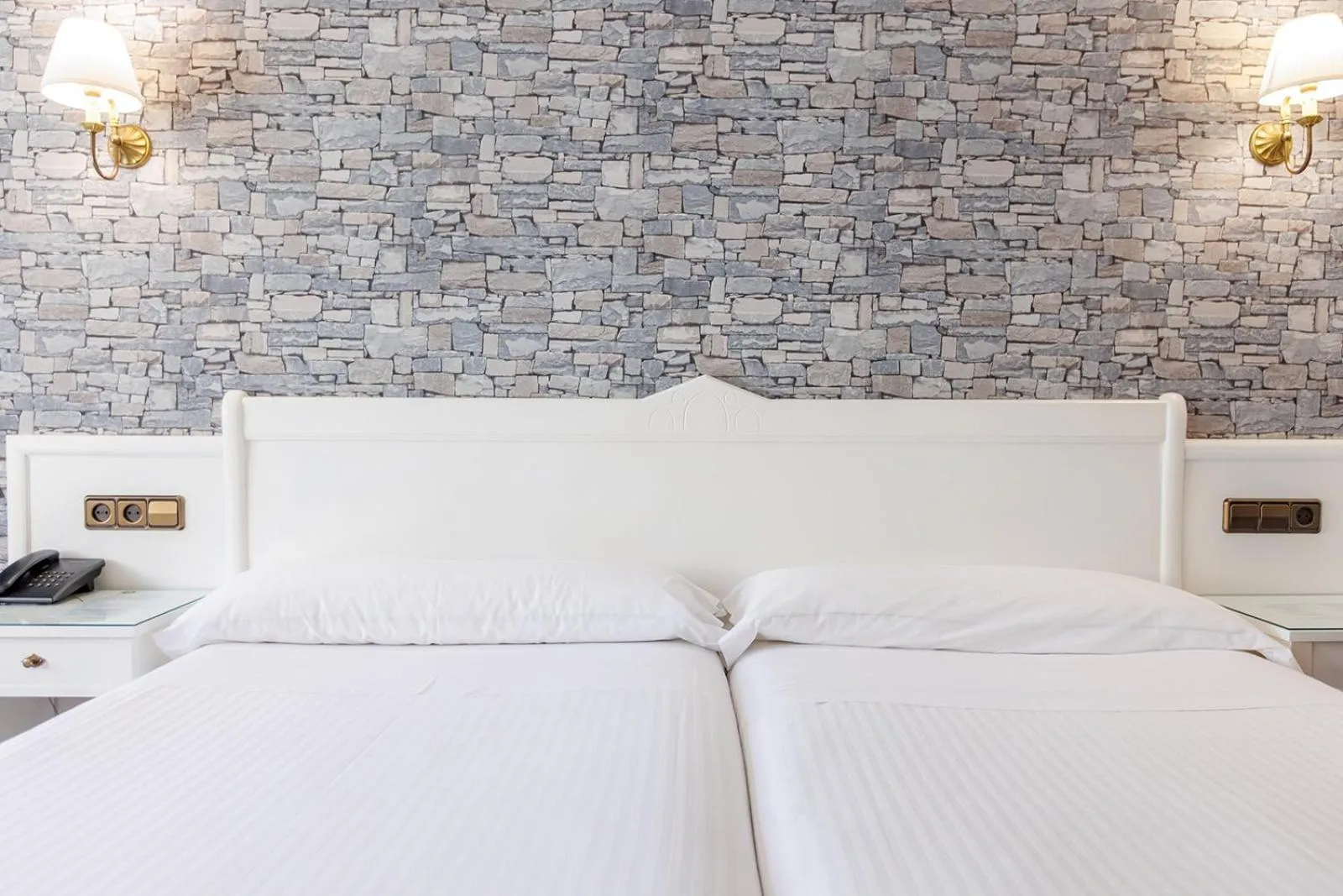 Bed in Hotel Ciudad Cangas de Onis