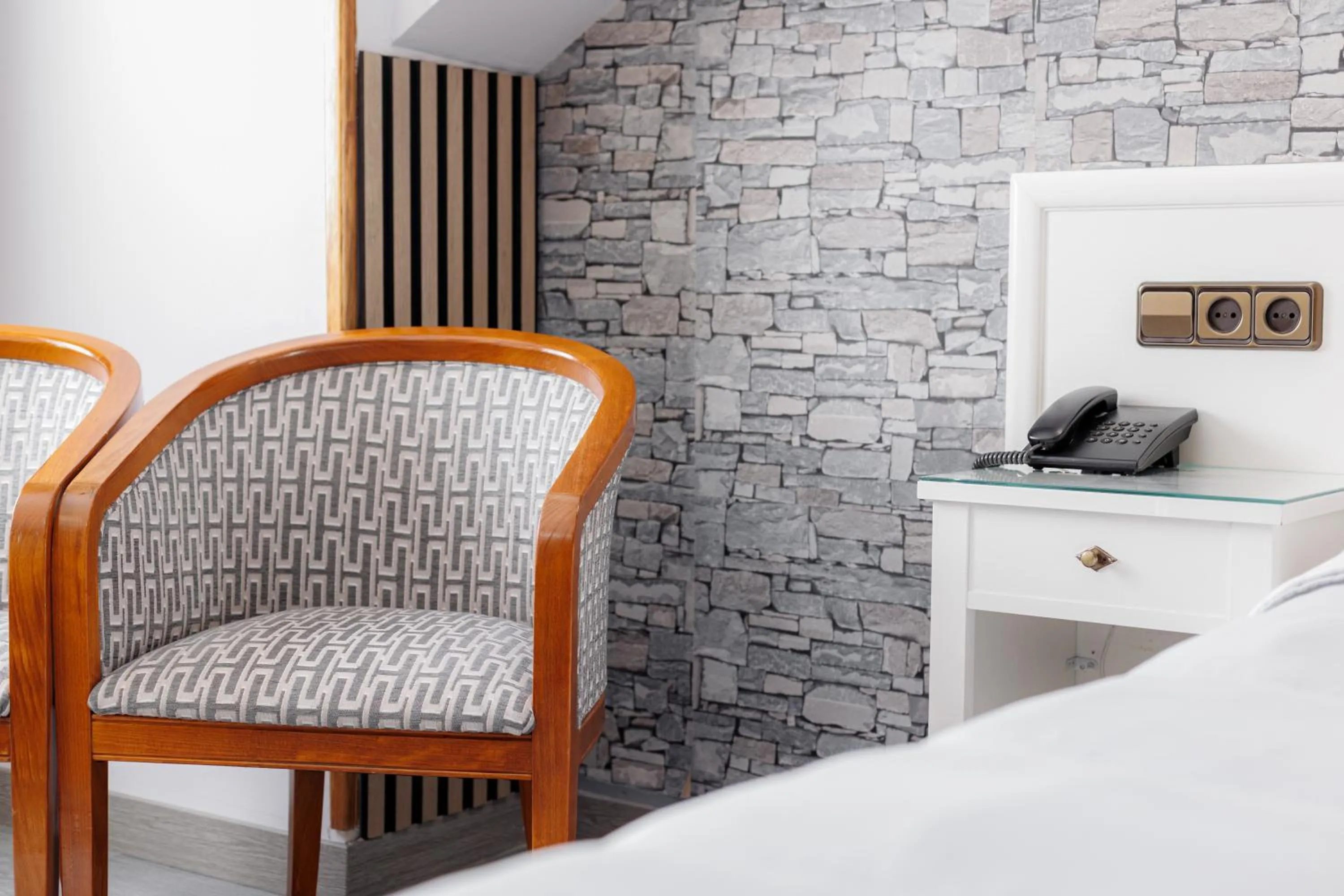 Bed in Hotel Ciudad Cangas de Onis