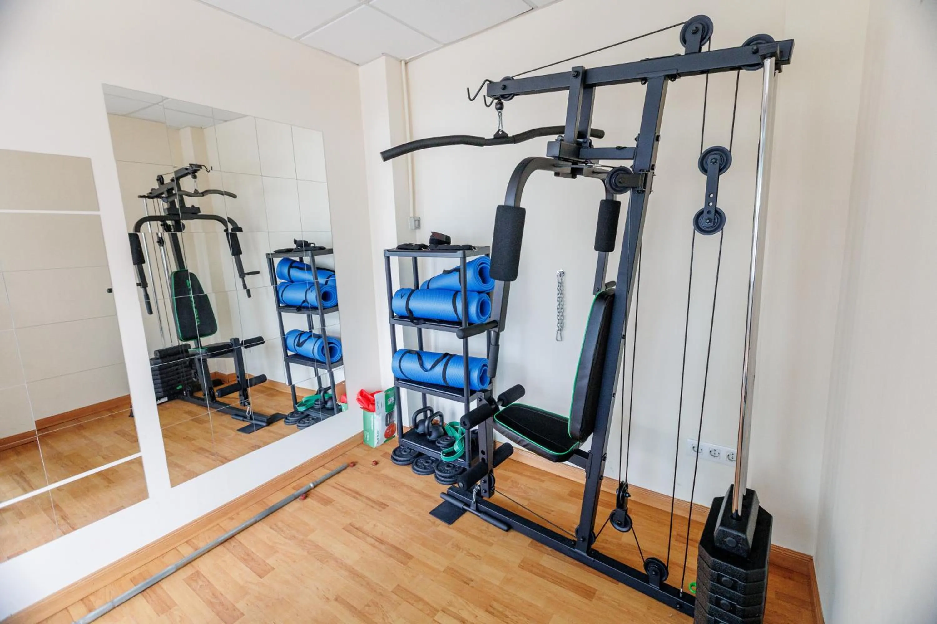 Fitness centre/facilities in Hotel Ciudad Cangas de Onis