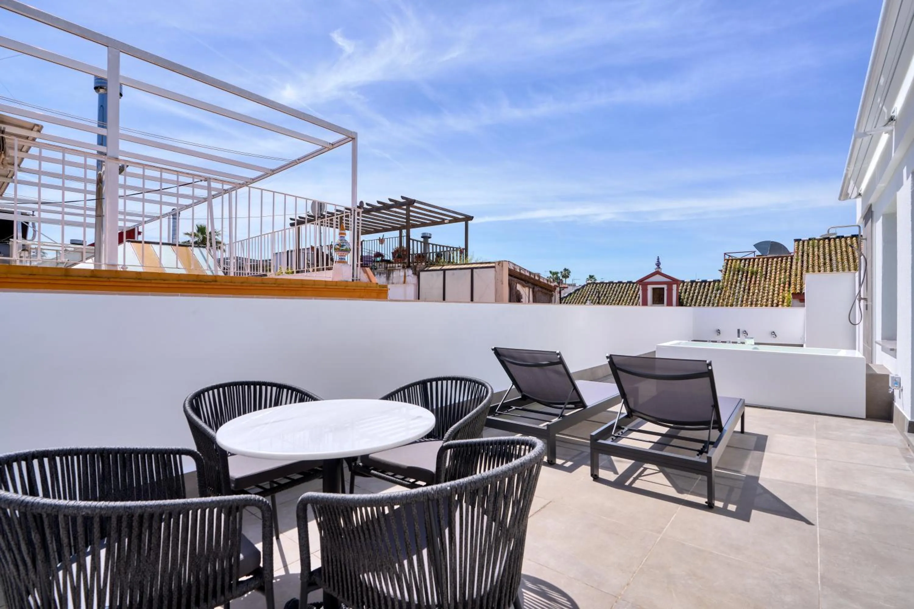 Balcony/Terrace in Hotel Murillo Reinoso