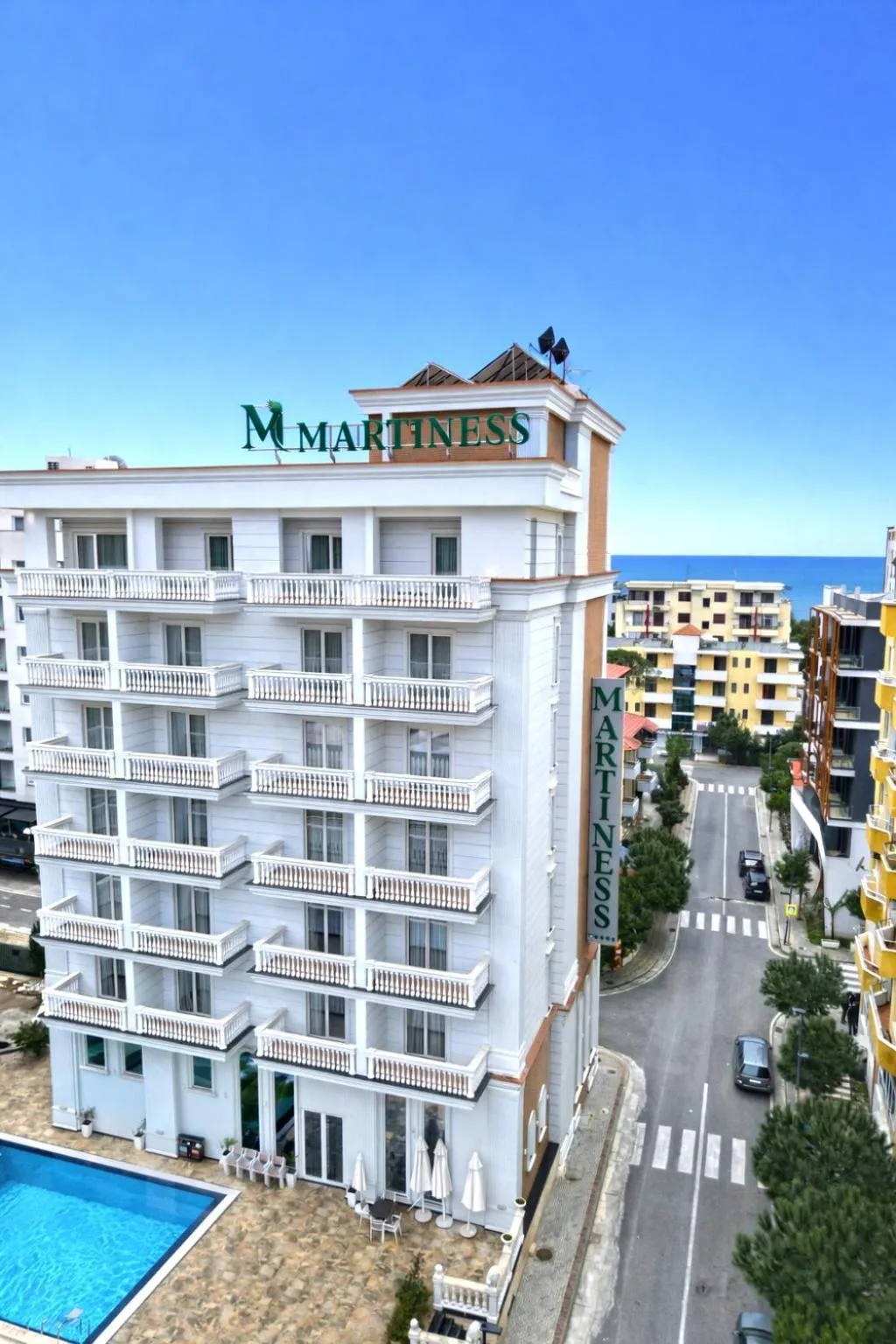 Property building in Martiness Hotel Durres