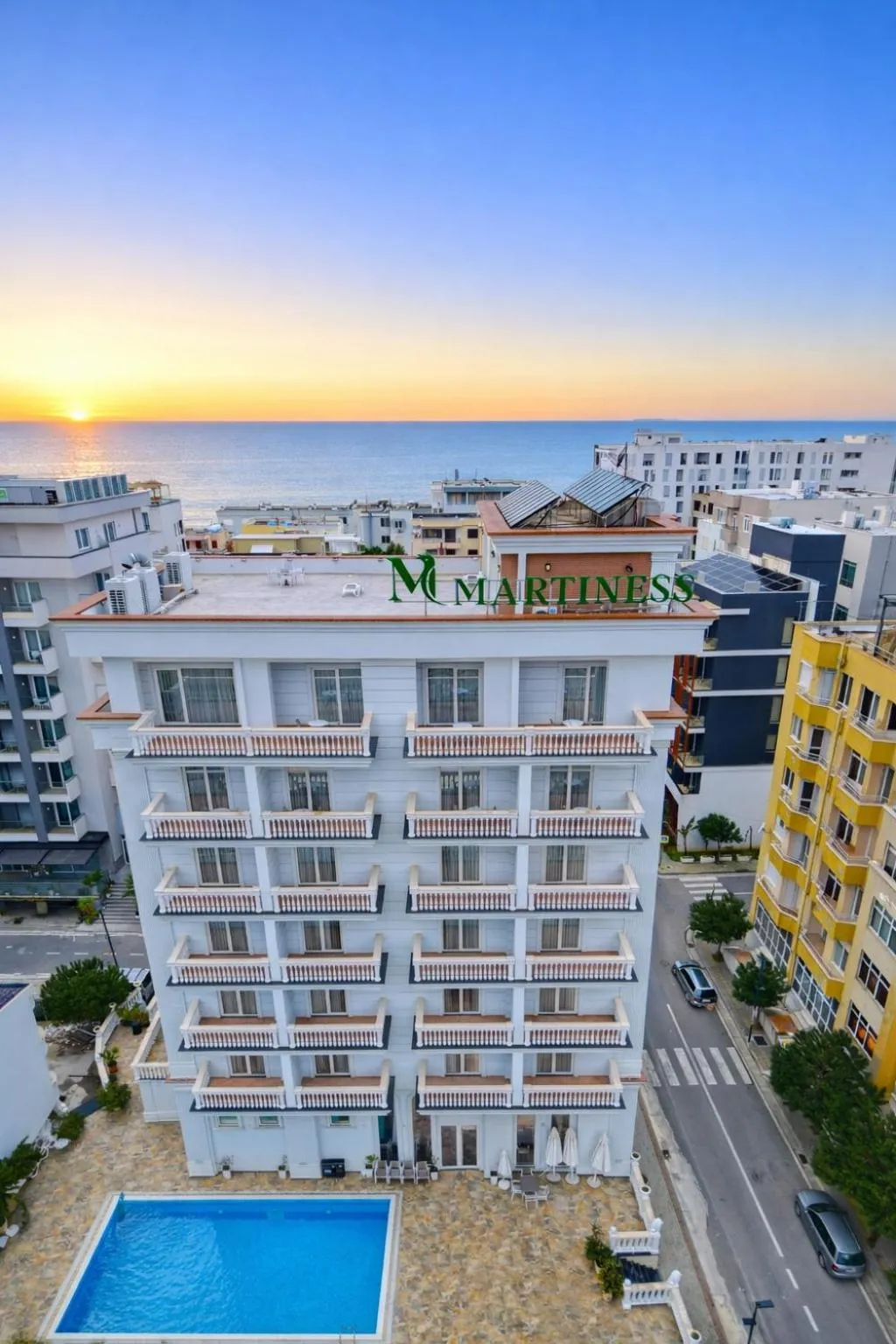 Property building in Martiness Hotel Durres