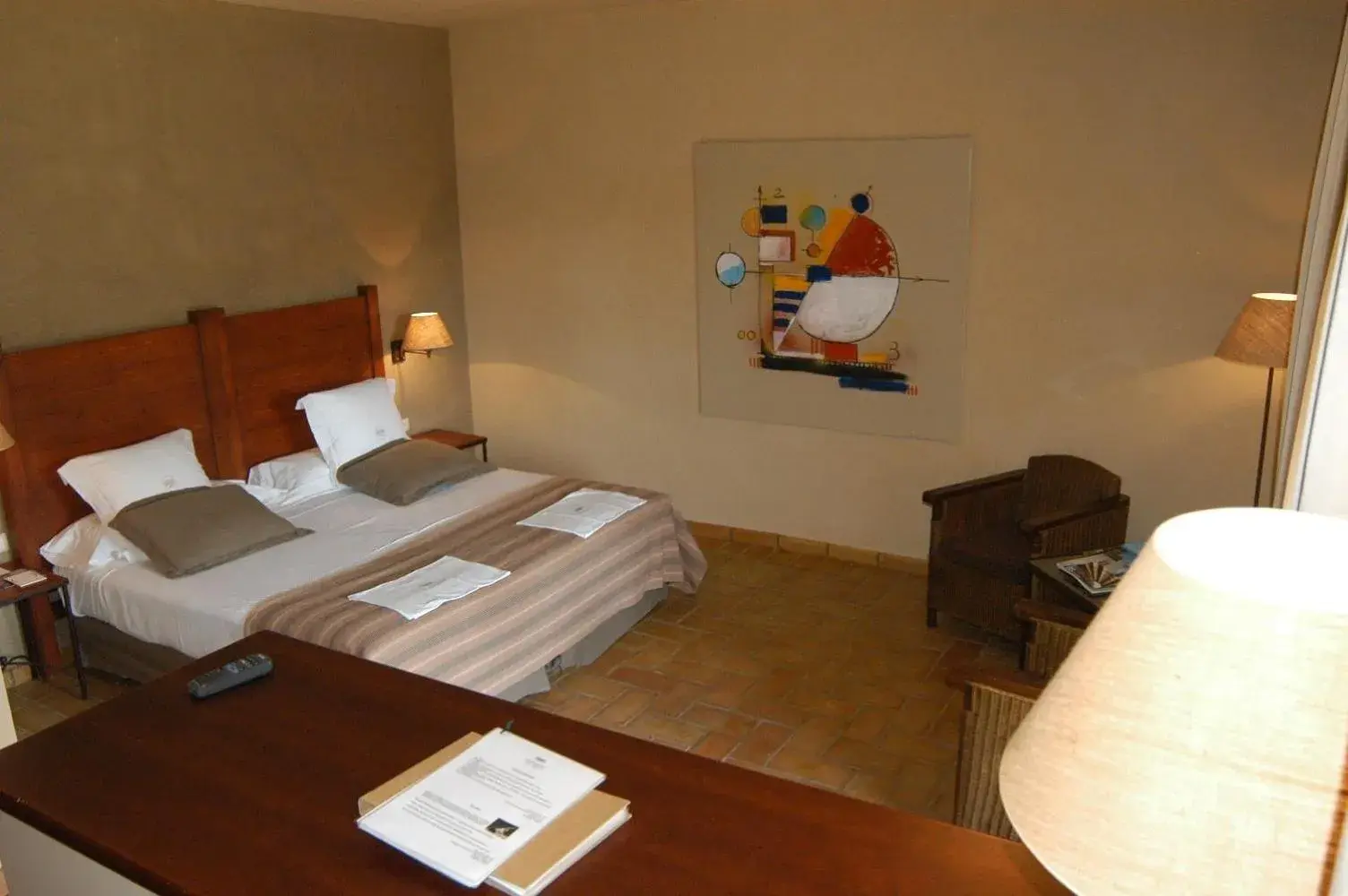 Bed in Mas Salvi Country Boutique Hotel Bed in Mas Salvi Country Boutique Hotel