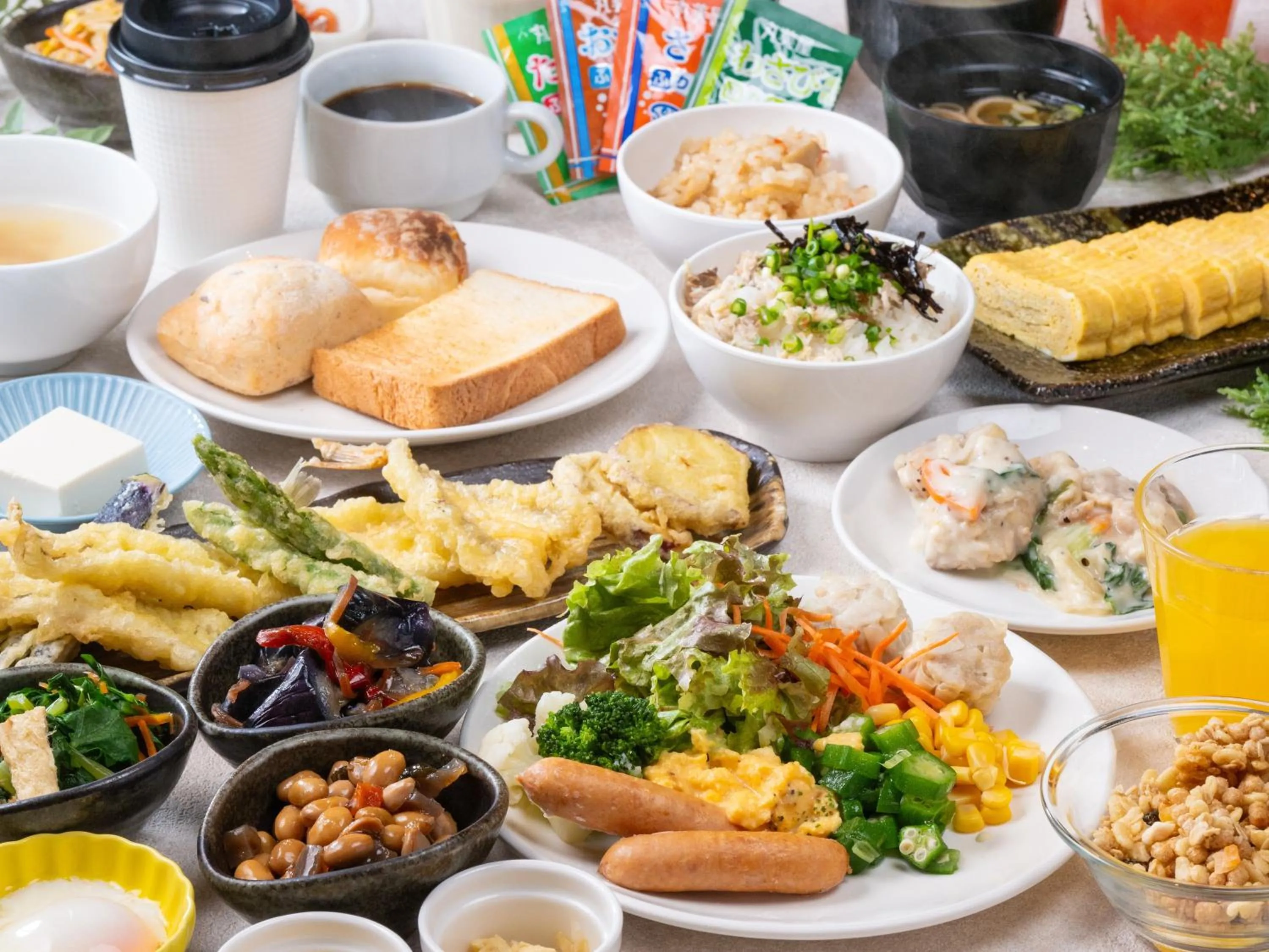 Breakfast in APA Hotel Asakusa Kuramae Kita