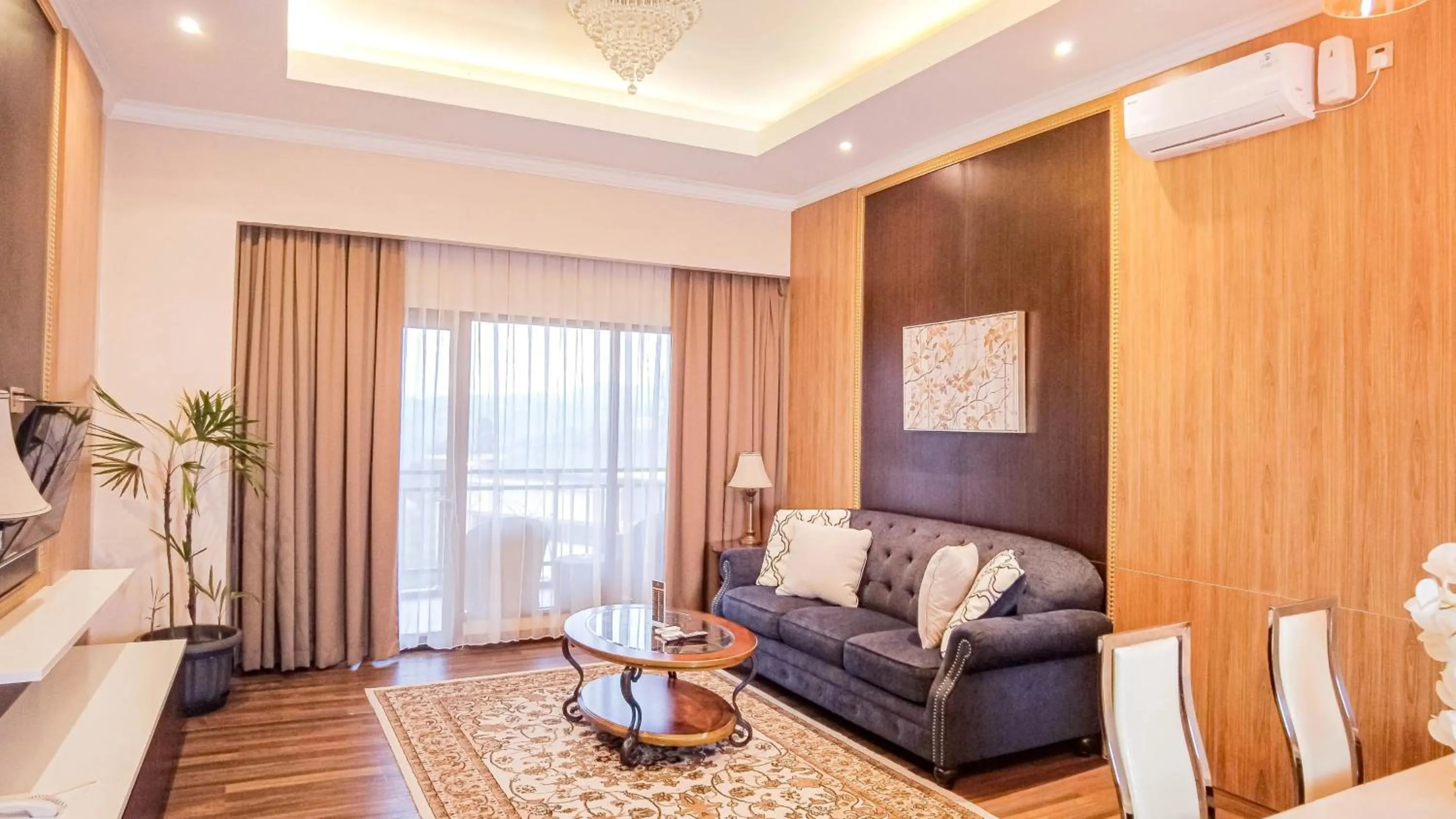 Living room in The Green Peak, ARTOTEL Curated