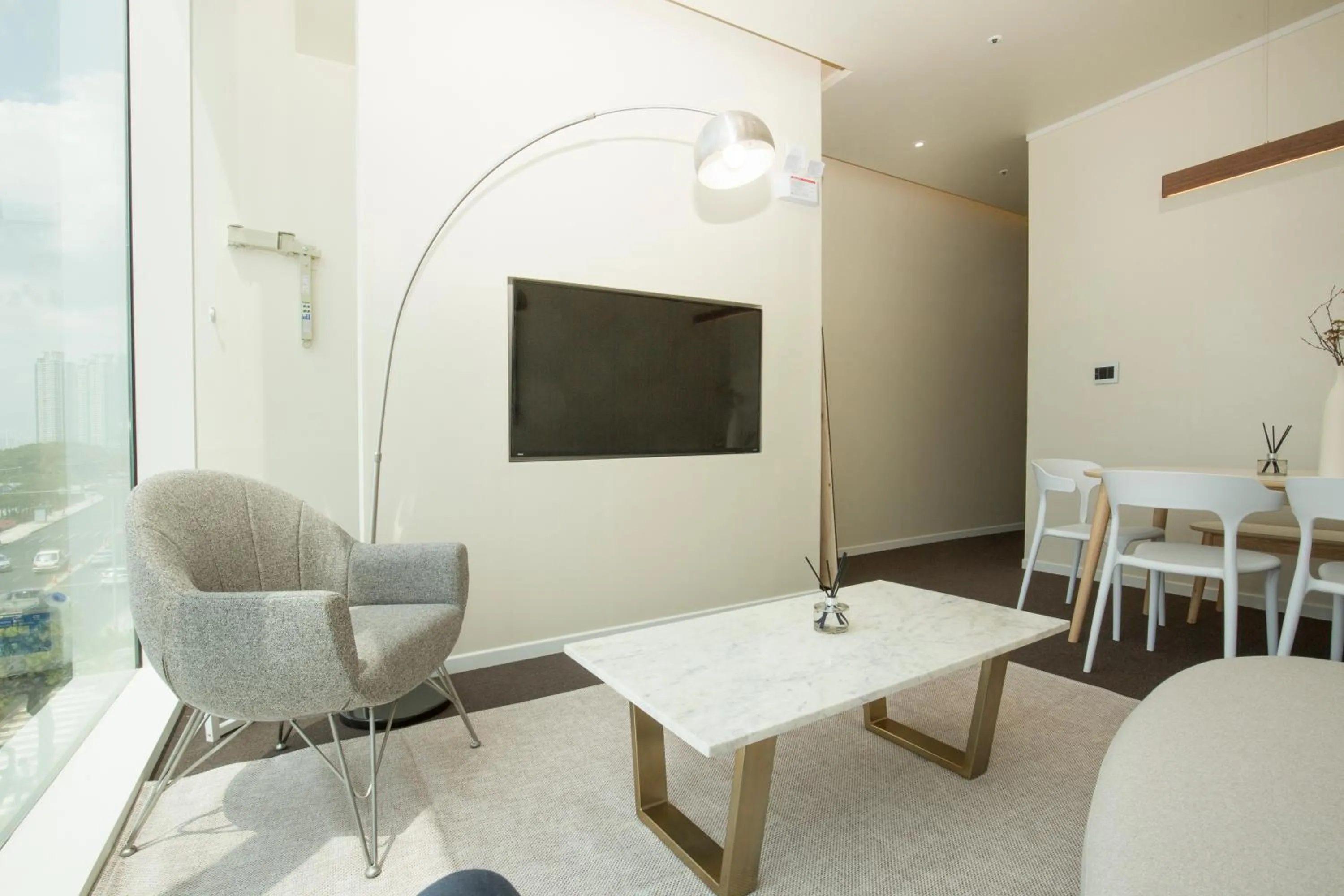 TV and multimedia in UH Suite The Haeundae