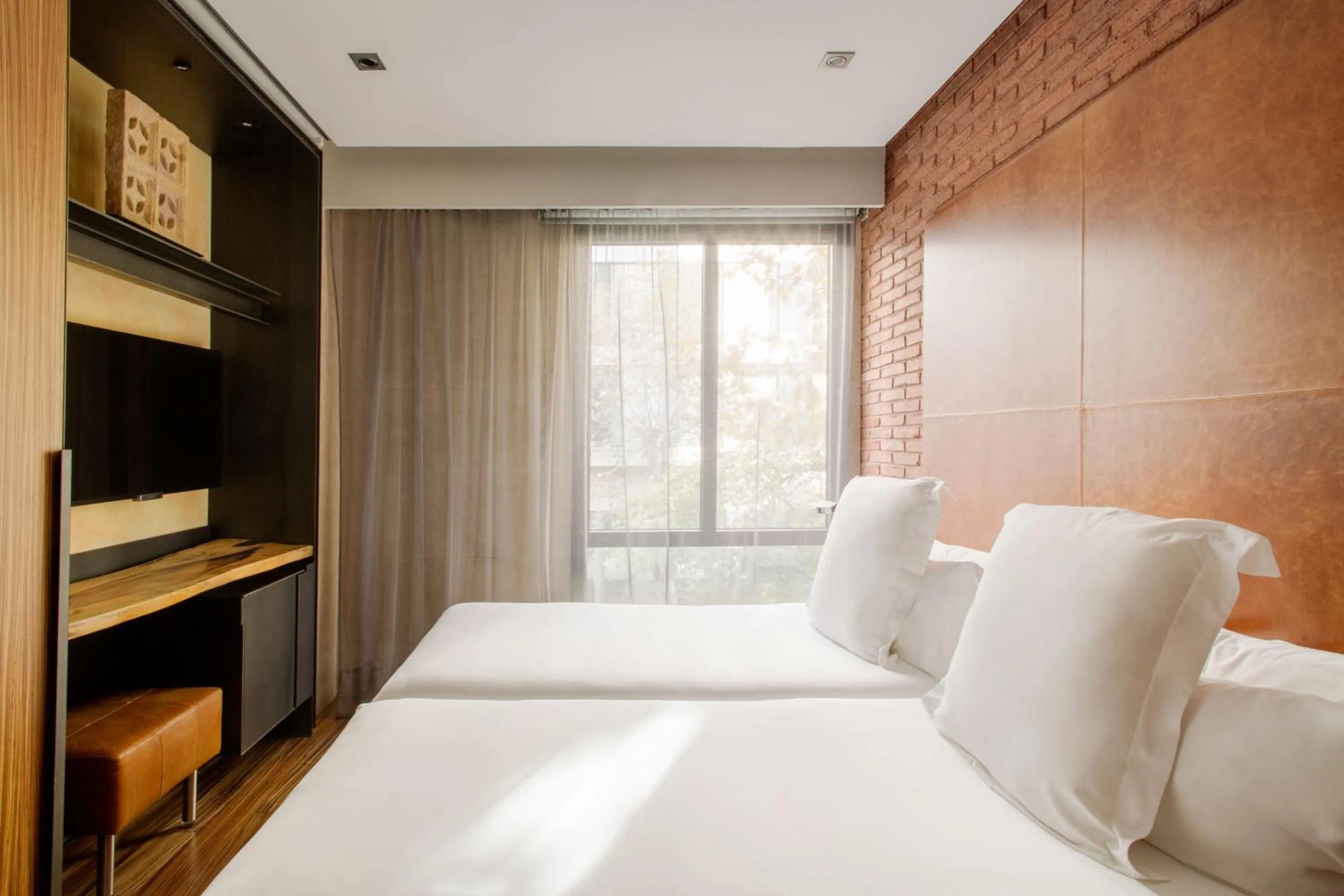 Bed in Hotel Granados 83, a member of Preferred Hotels & Resorts