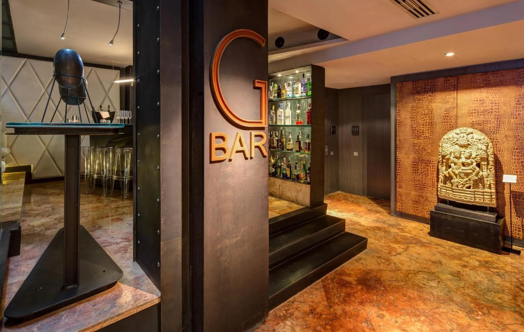 Lounge or bar in Hotel Granados 83, a member of Preferred Hotels & Resorts