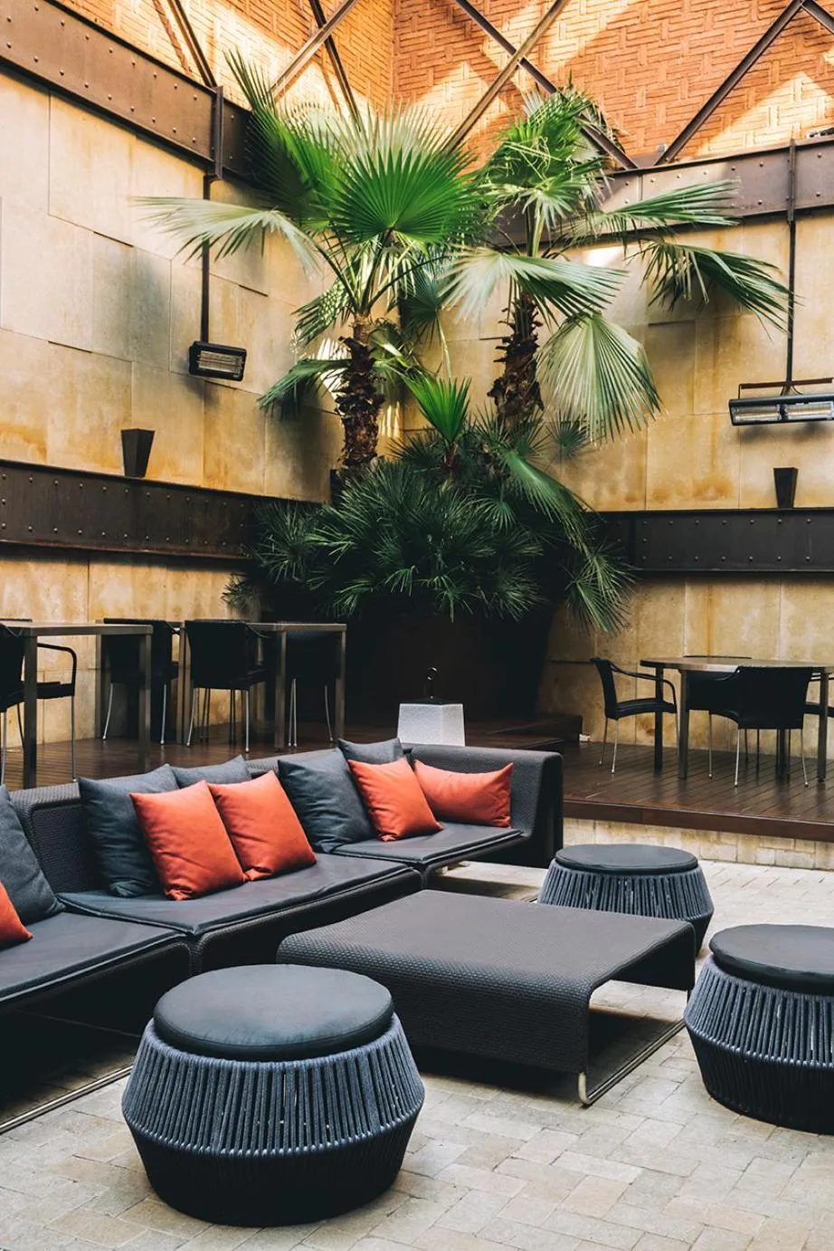 Patio in Hotel Granados 83, a member of Preferred Hotels & Resorts