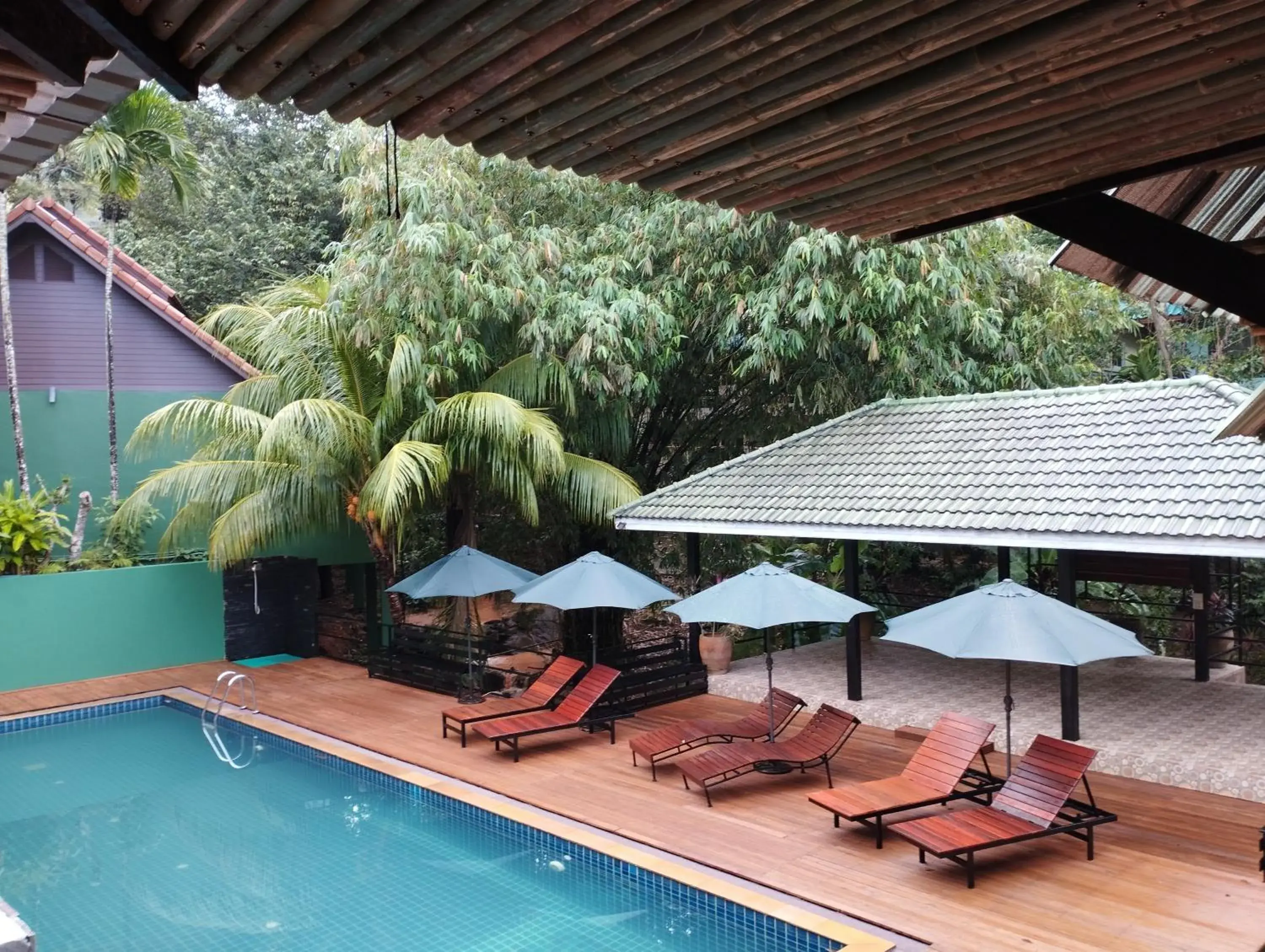 Swimming pool in Phuket Jungle Experience Resort Swimming pool in Phuket Jungle Experience Resort