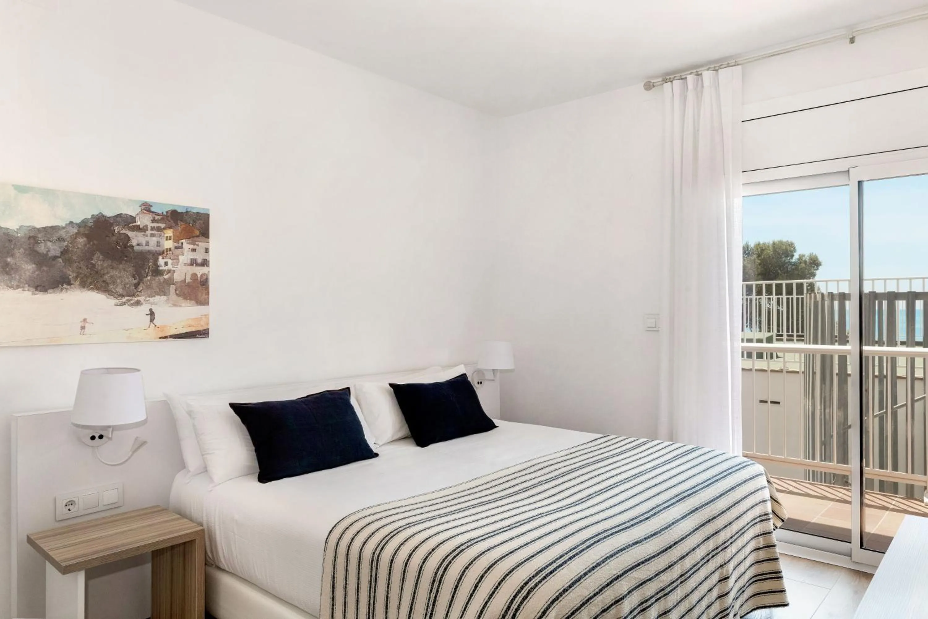Bed in Hotel Terramar