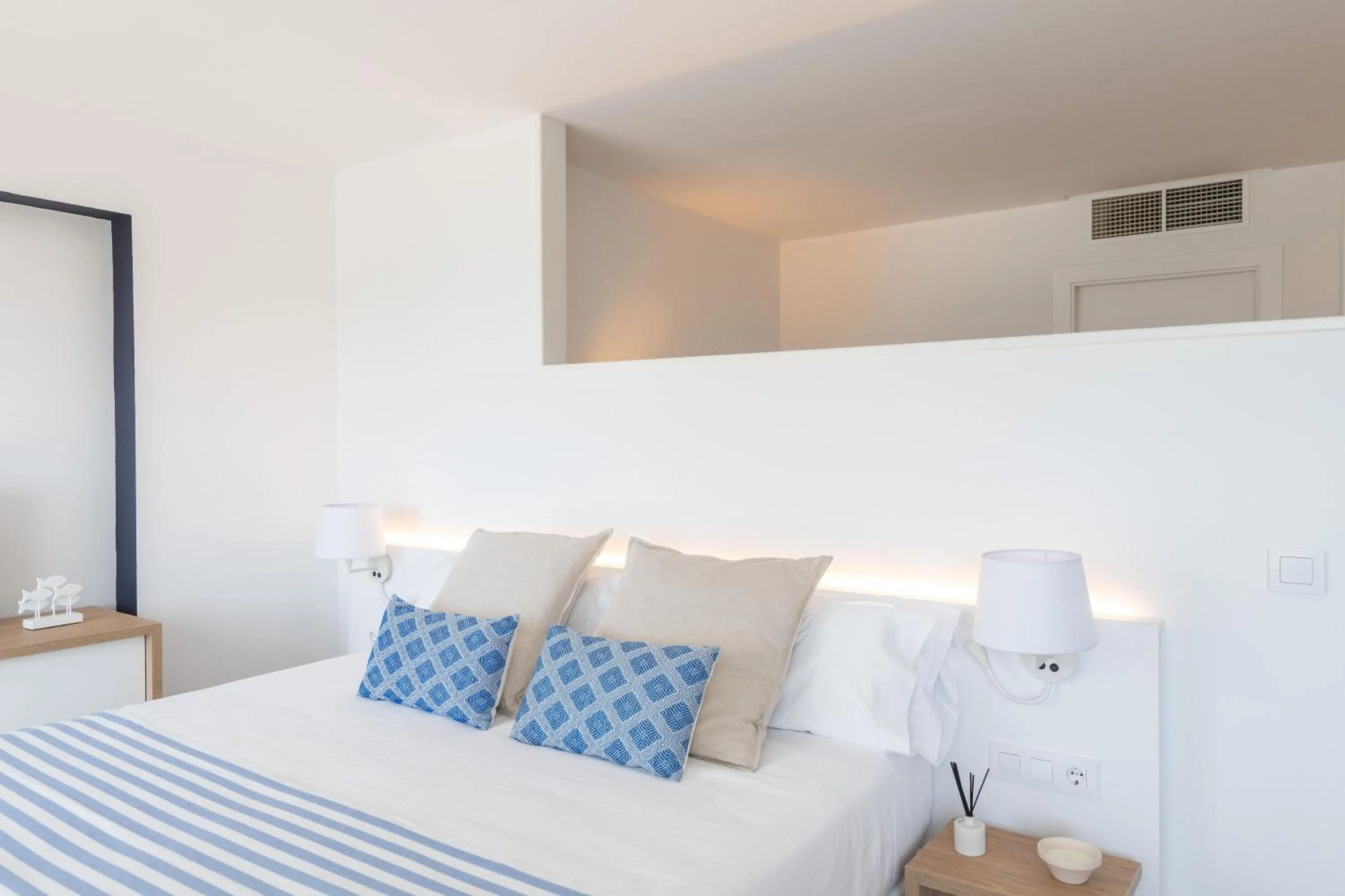Bed in Hotel Terramar