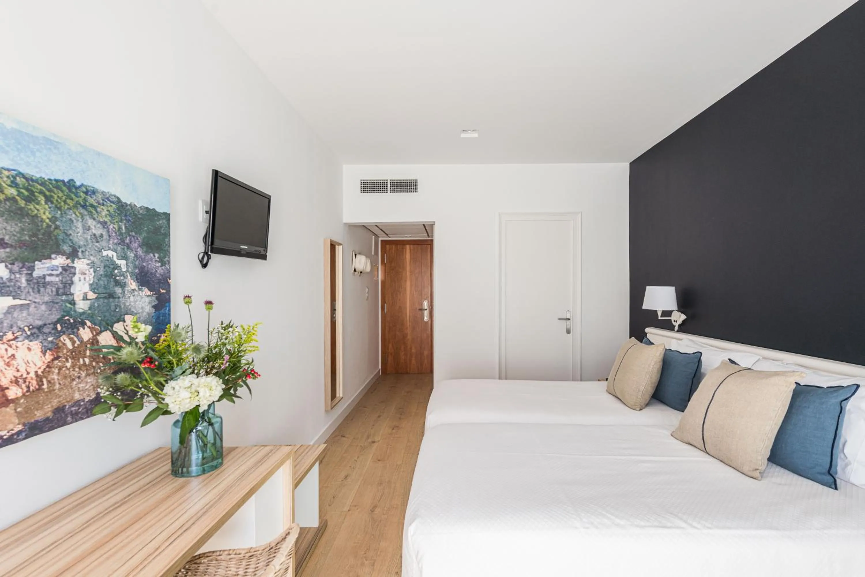 Bed in Hotel Terramar
