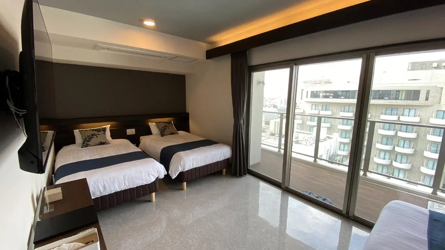 Bed in Tabinoteitaku Okinawa Naha 2nd Bed in Tabinoteitaku Okinawa Naha 2nd